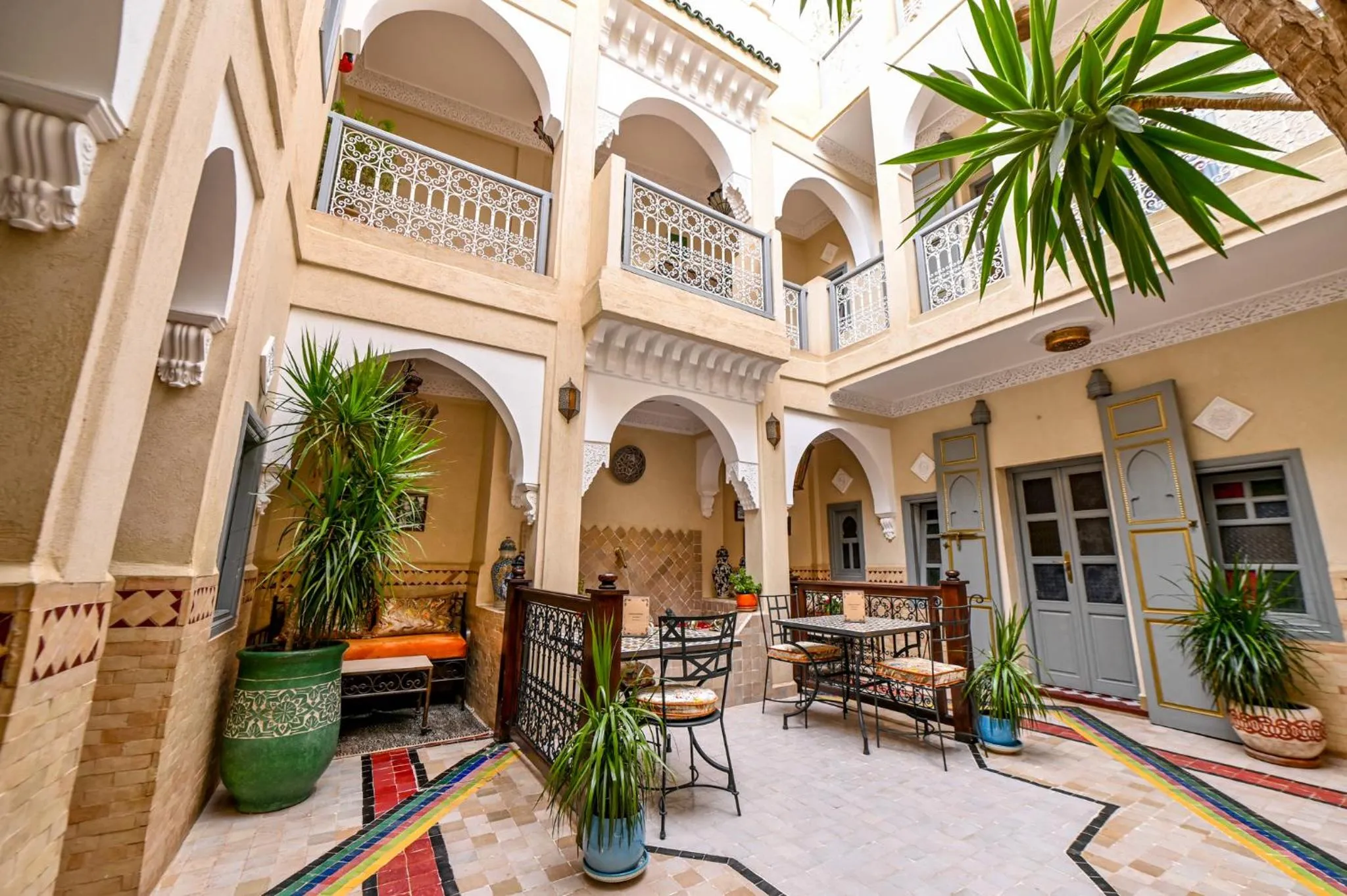 Patio in Riad Matins De Marrakech