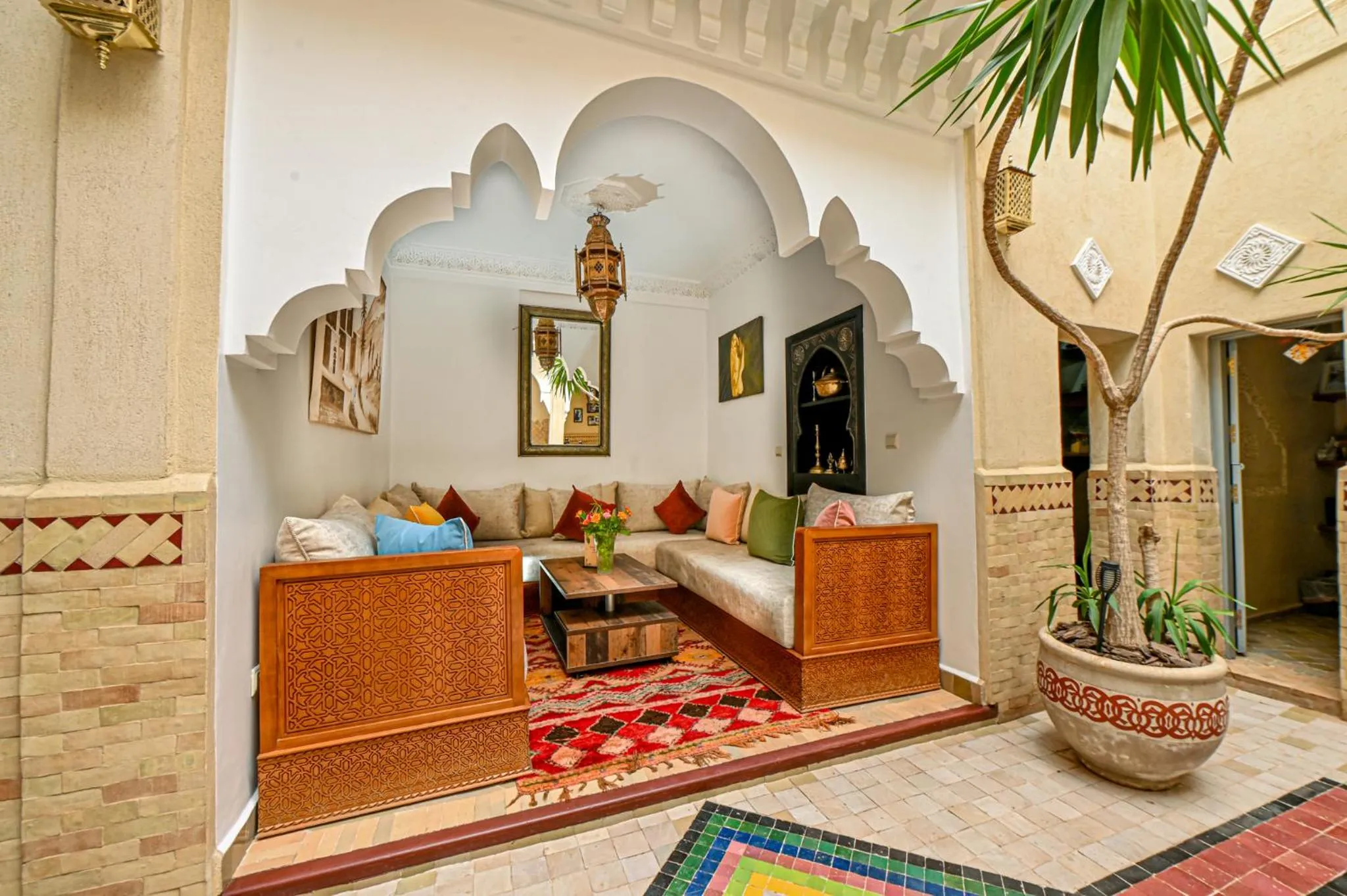 Patio in Riad Matins De Marrakech