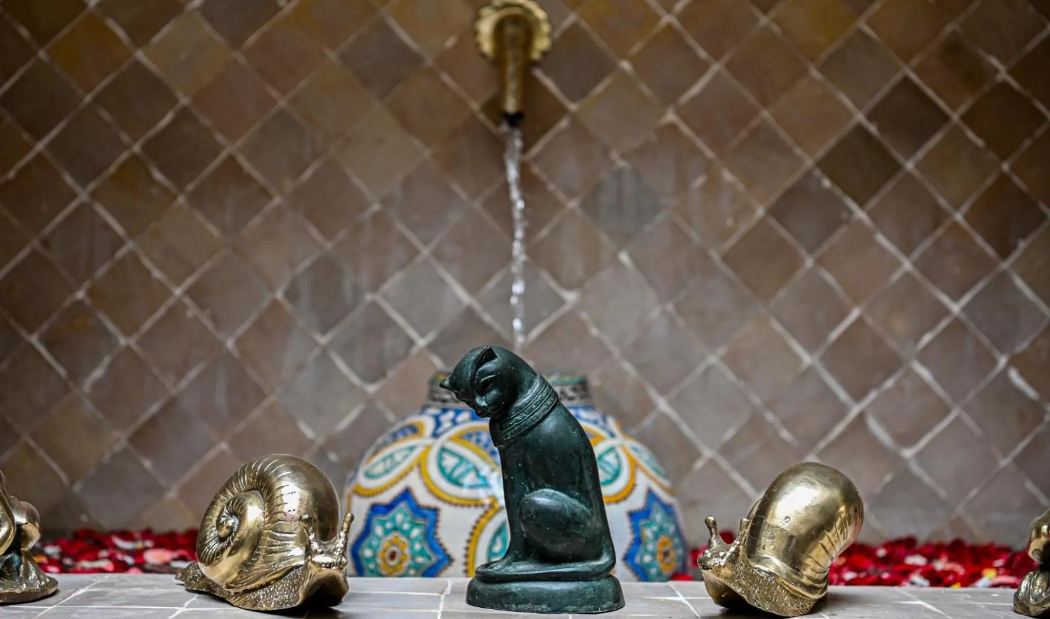 Decorative detail in Riad Matins De Marrakech