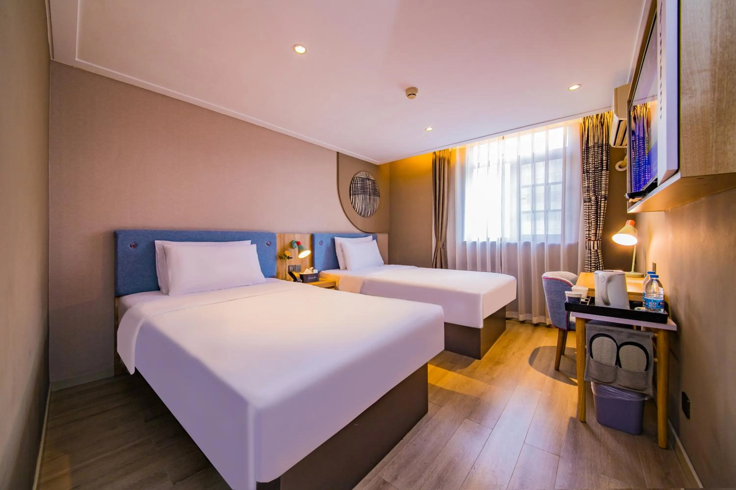 Bed in Home Inn Changsha Railway Station Bayi Road