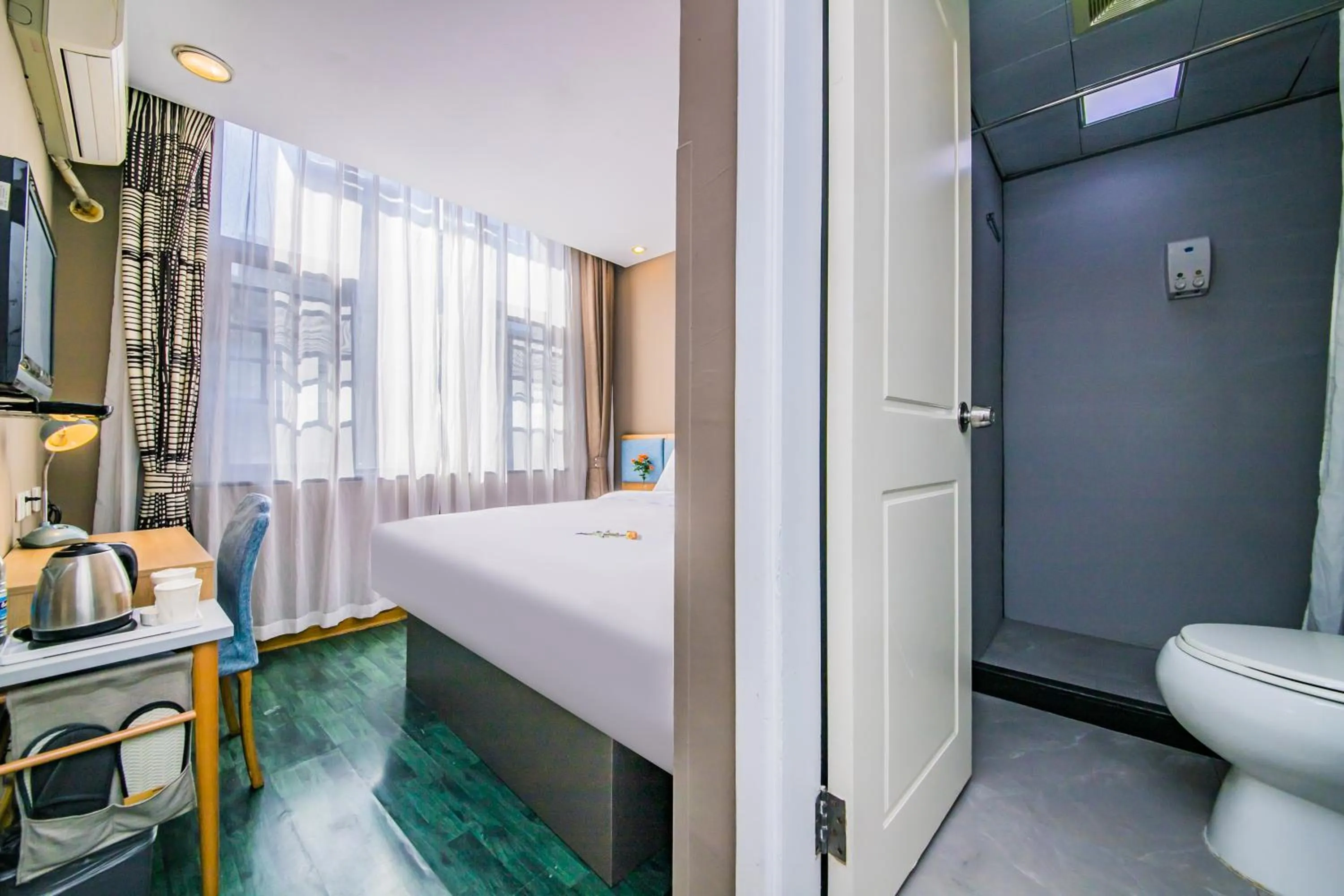 Bed in Home Inn Changsha Railway Station Bayi Road