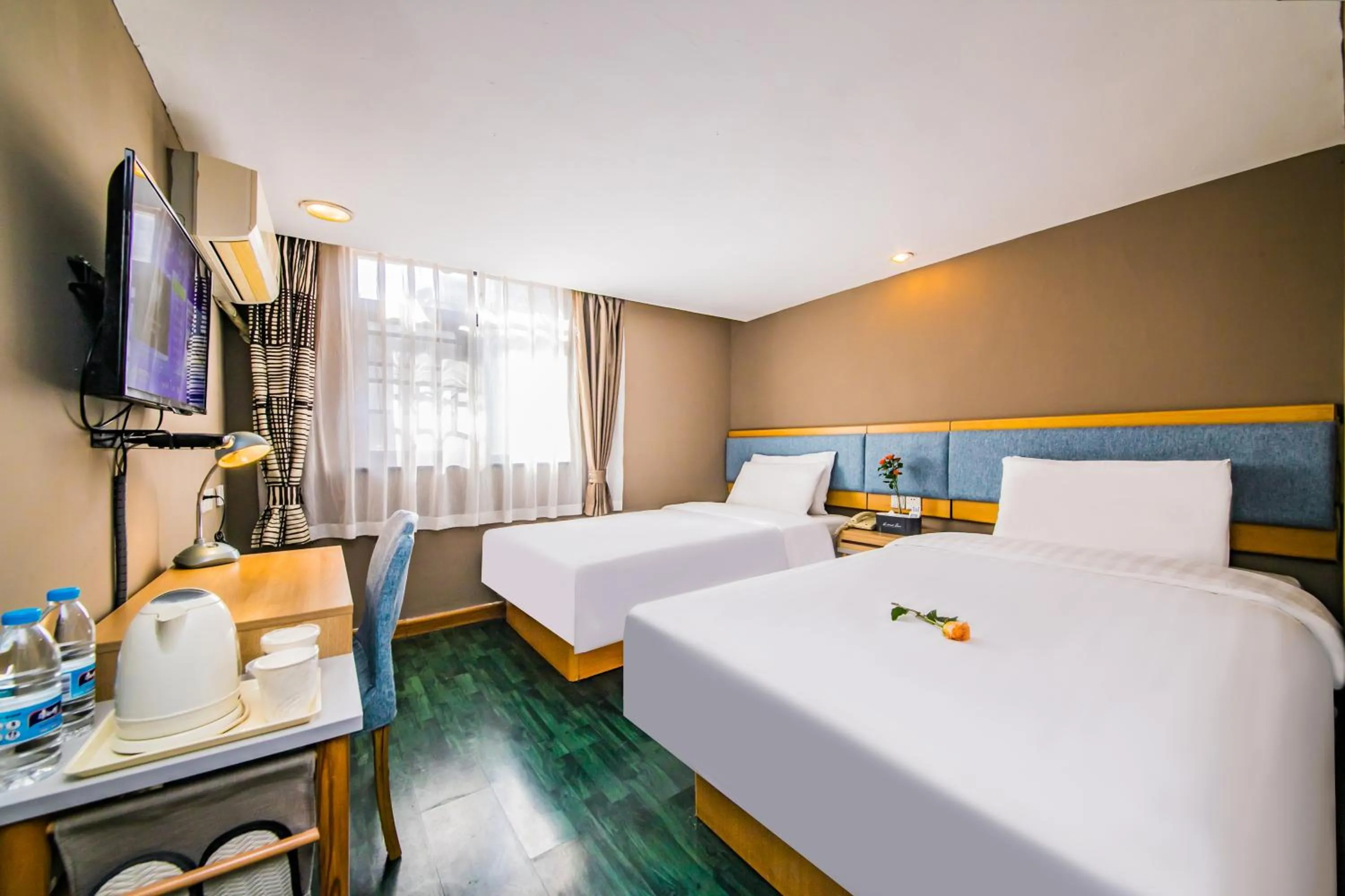 Bed in Home Inn Changsha Railway Station Bayi Road