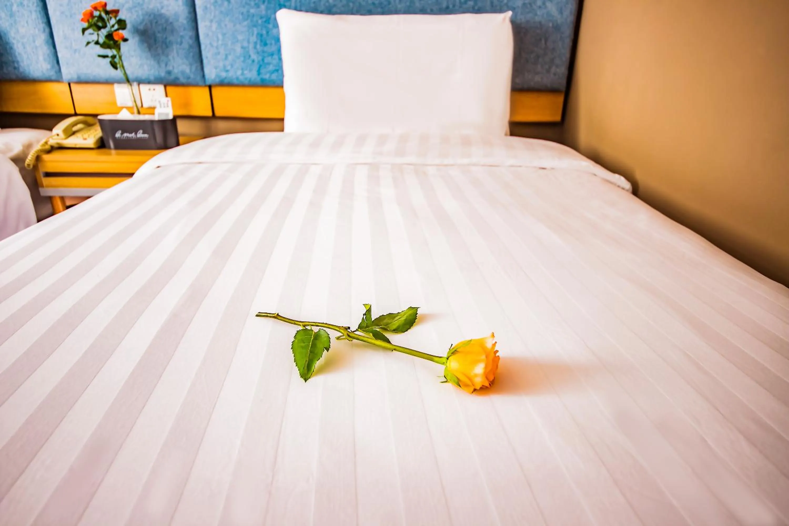 Bed in Home Inn Changsha Railway Station Bayi Road