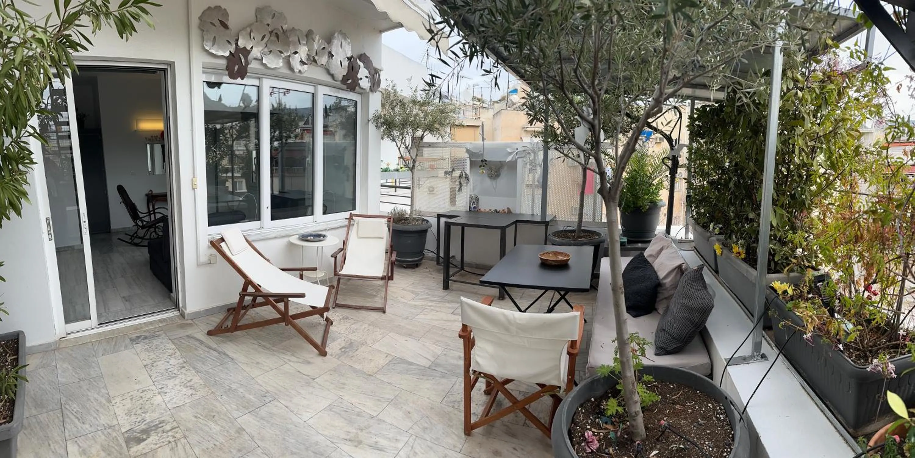 Balcony/Terrace in Athens Green Apartments