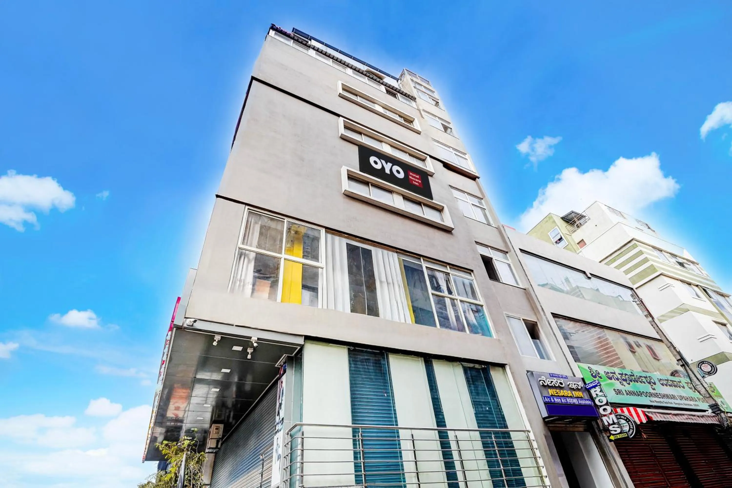 Facade/entrance in Hotel O Nesara Inn