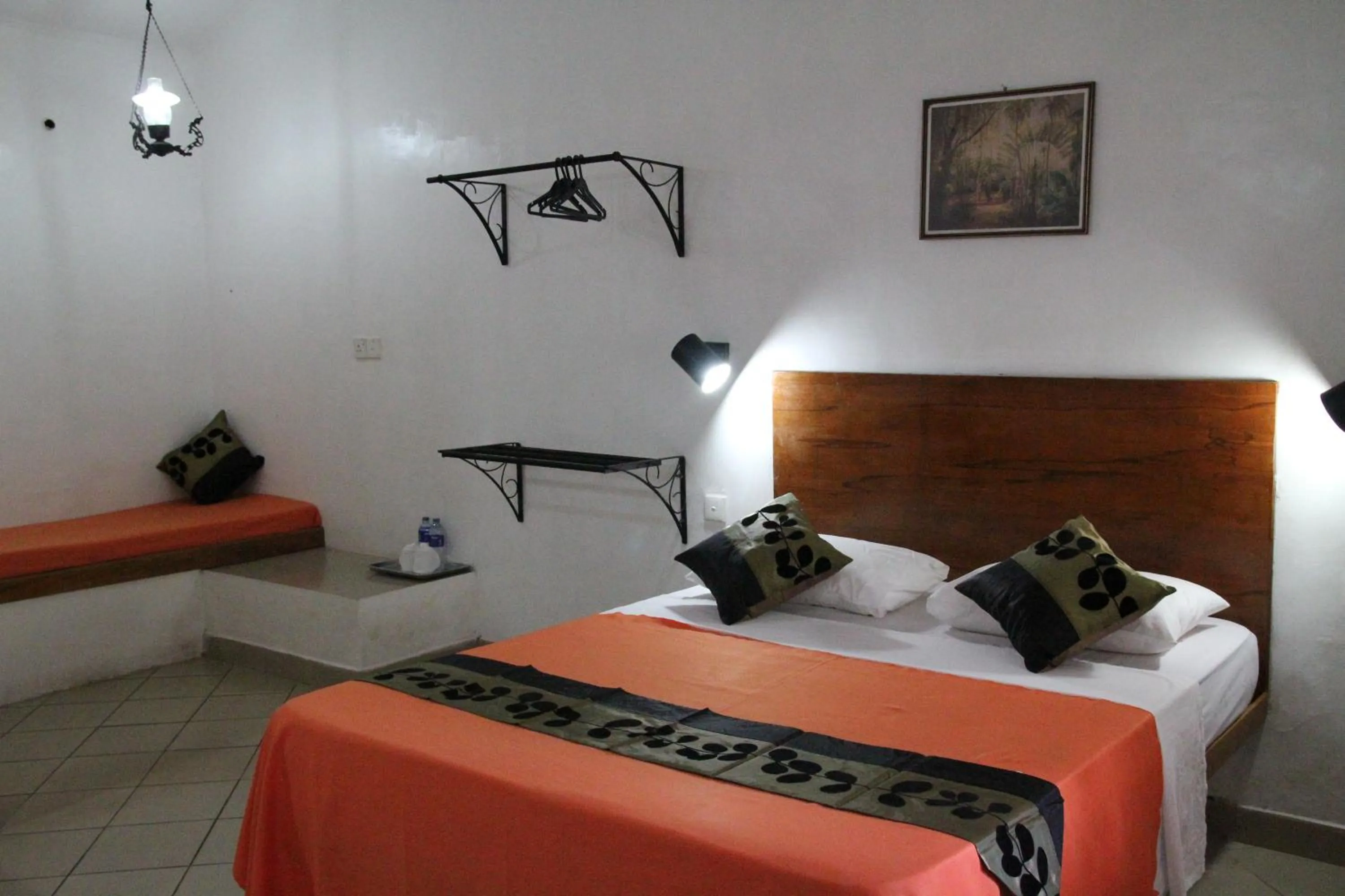 Bed in Dambulu Oya Family Park