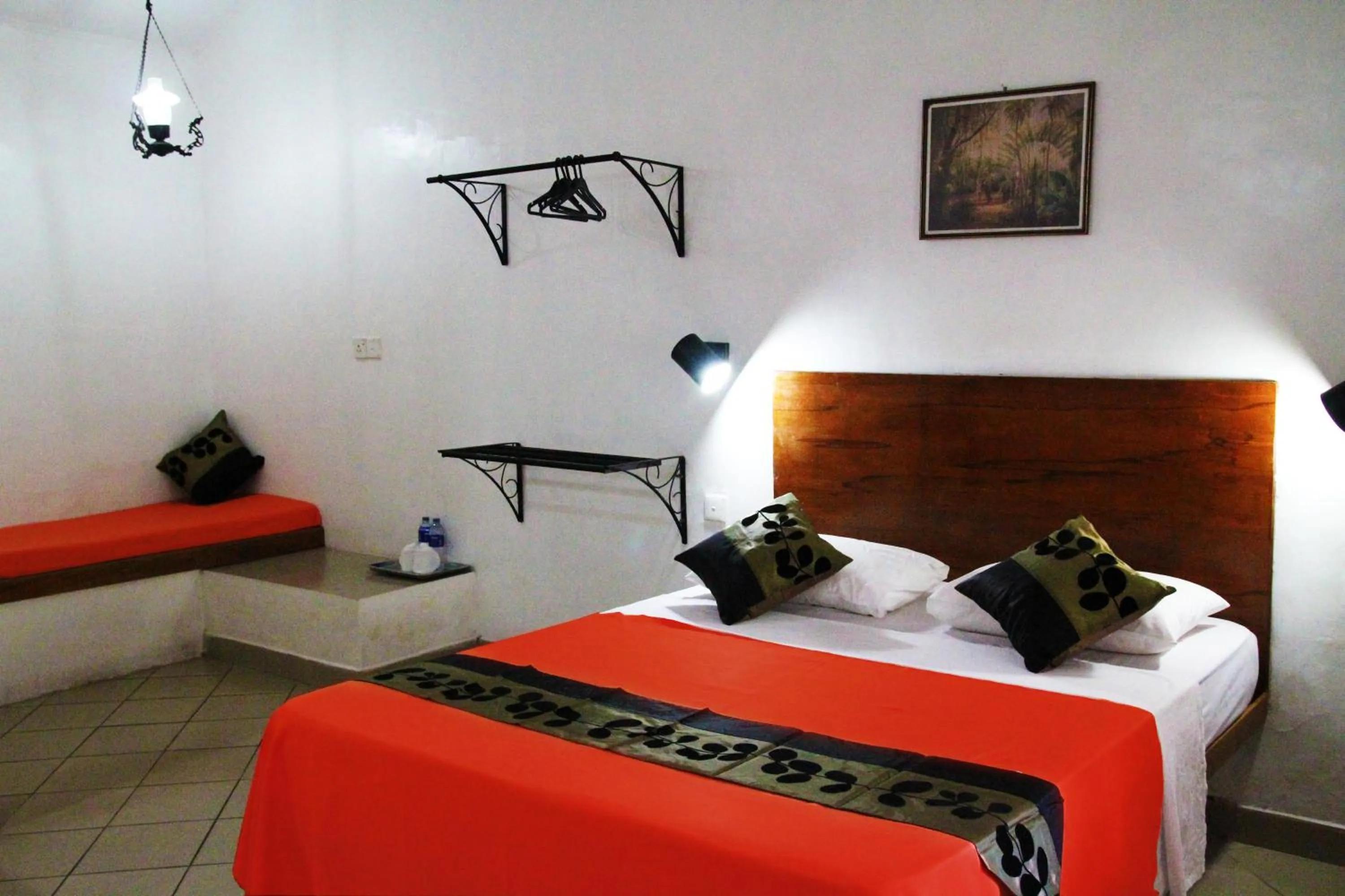 Bed in Dambulu Oya Family Park