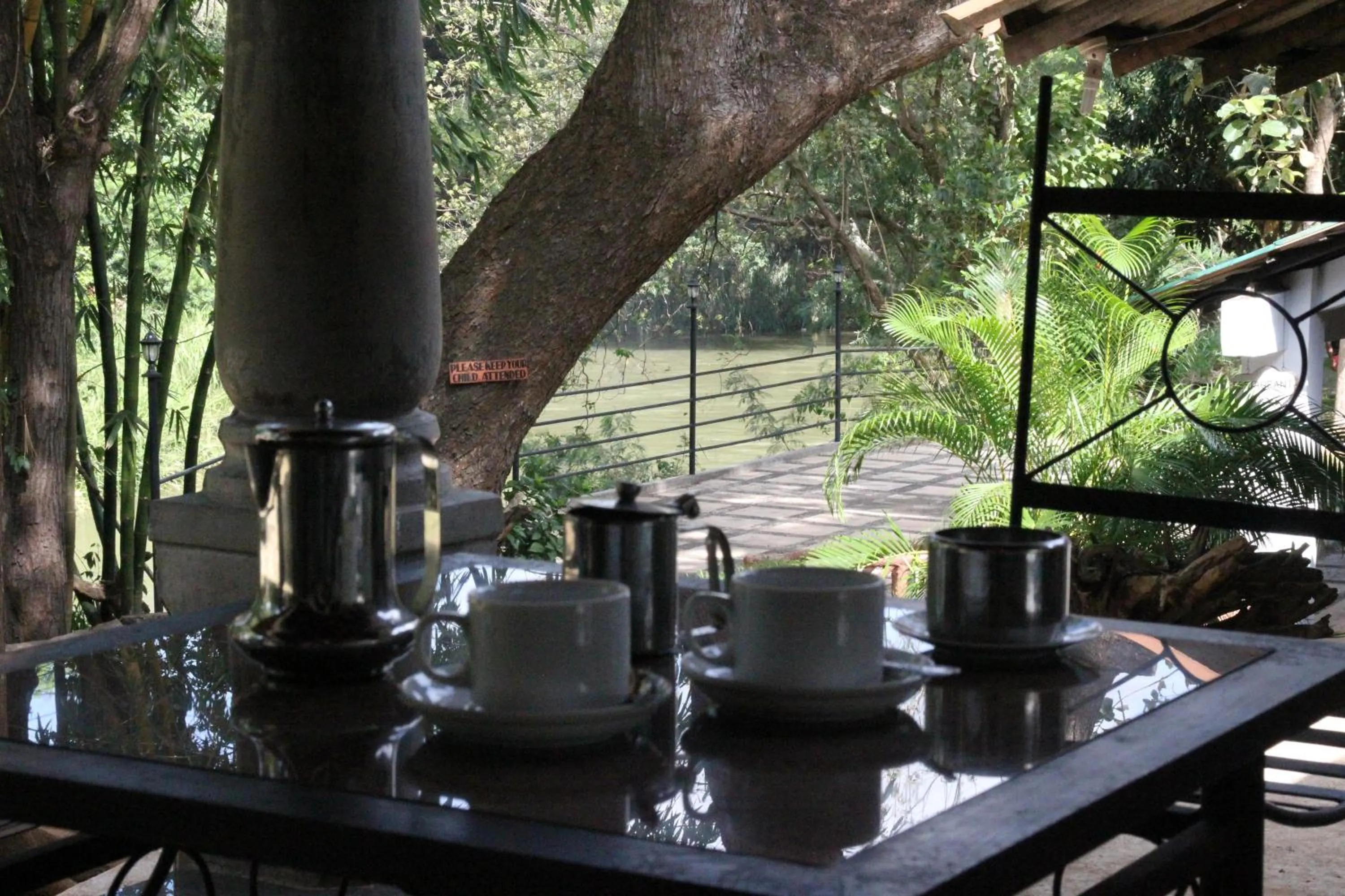 Balcony/Terrace in Dambulu Oya Family Park