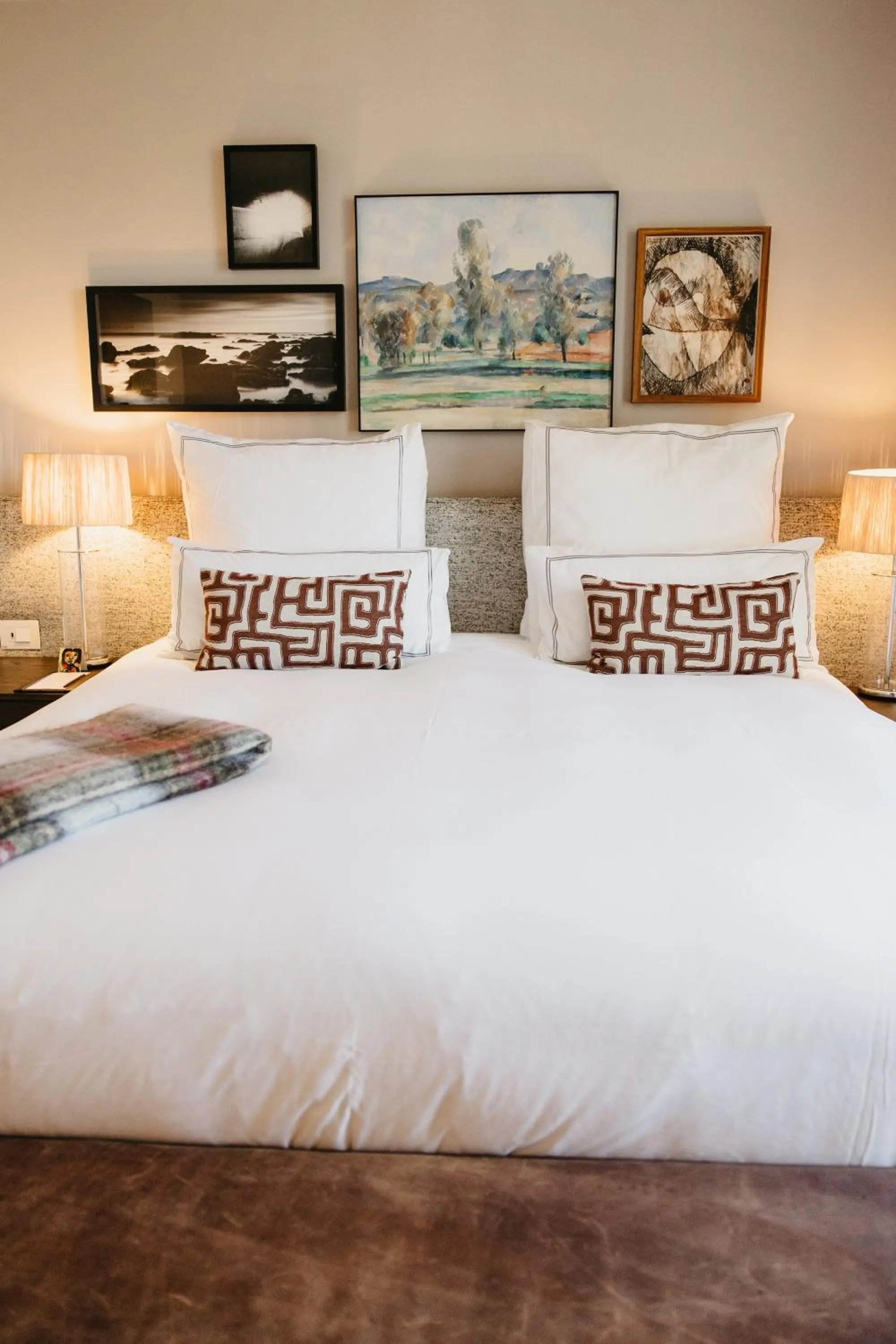 Bed in Erinvale Estate Hotel & Spa