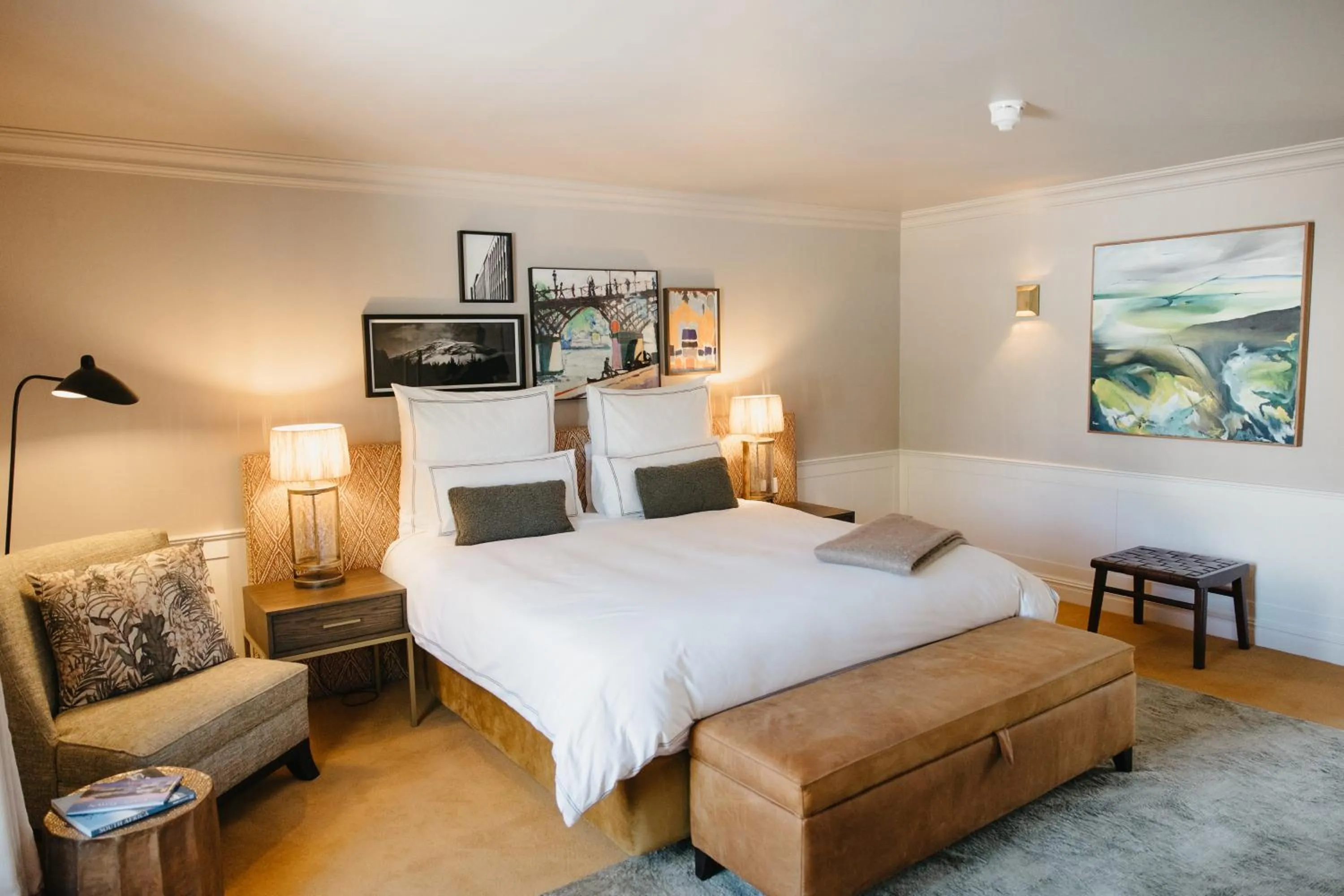 Bed in Erinvale Estate Hotel & Spa