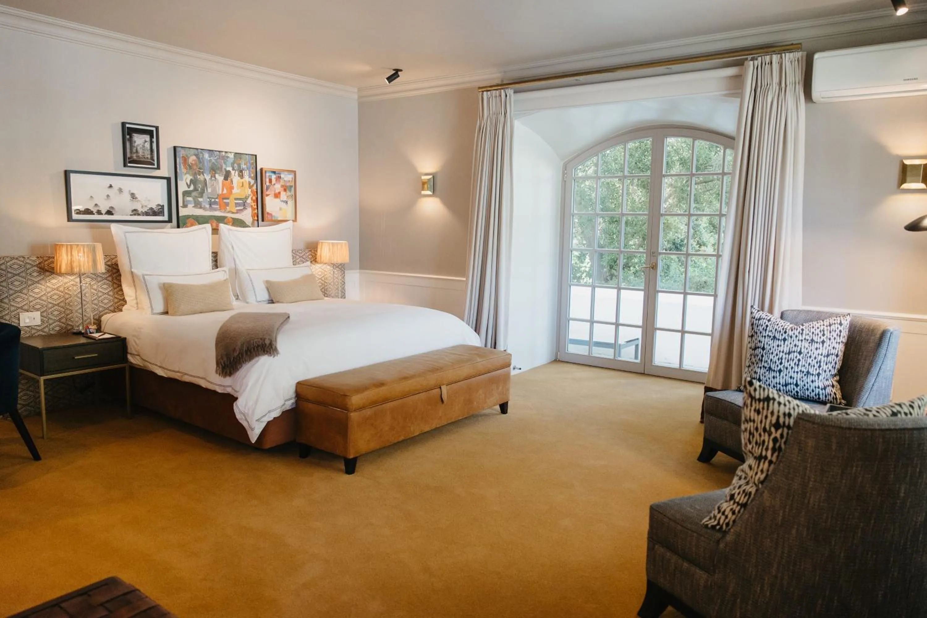 Bed in Erinvale Estate Hotel & Spa