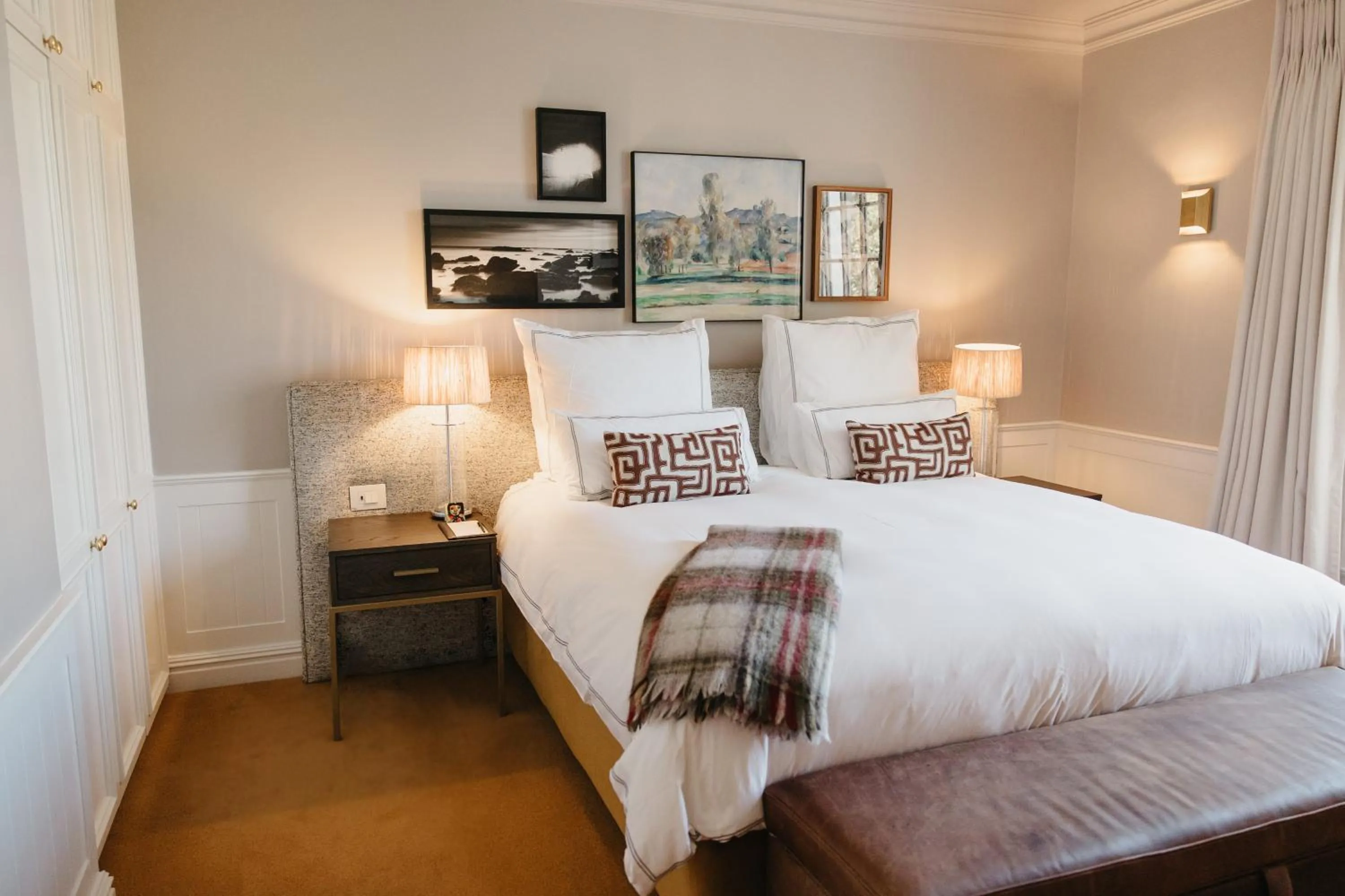 Bed in Erinvale Estate Hotel & Spa