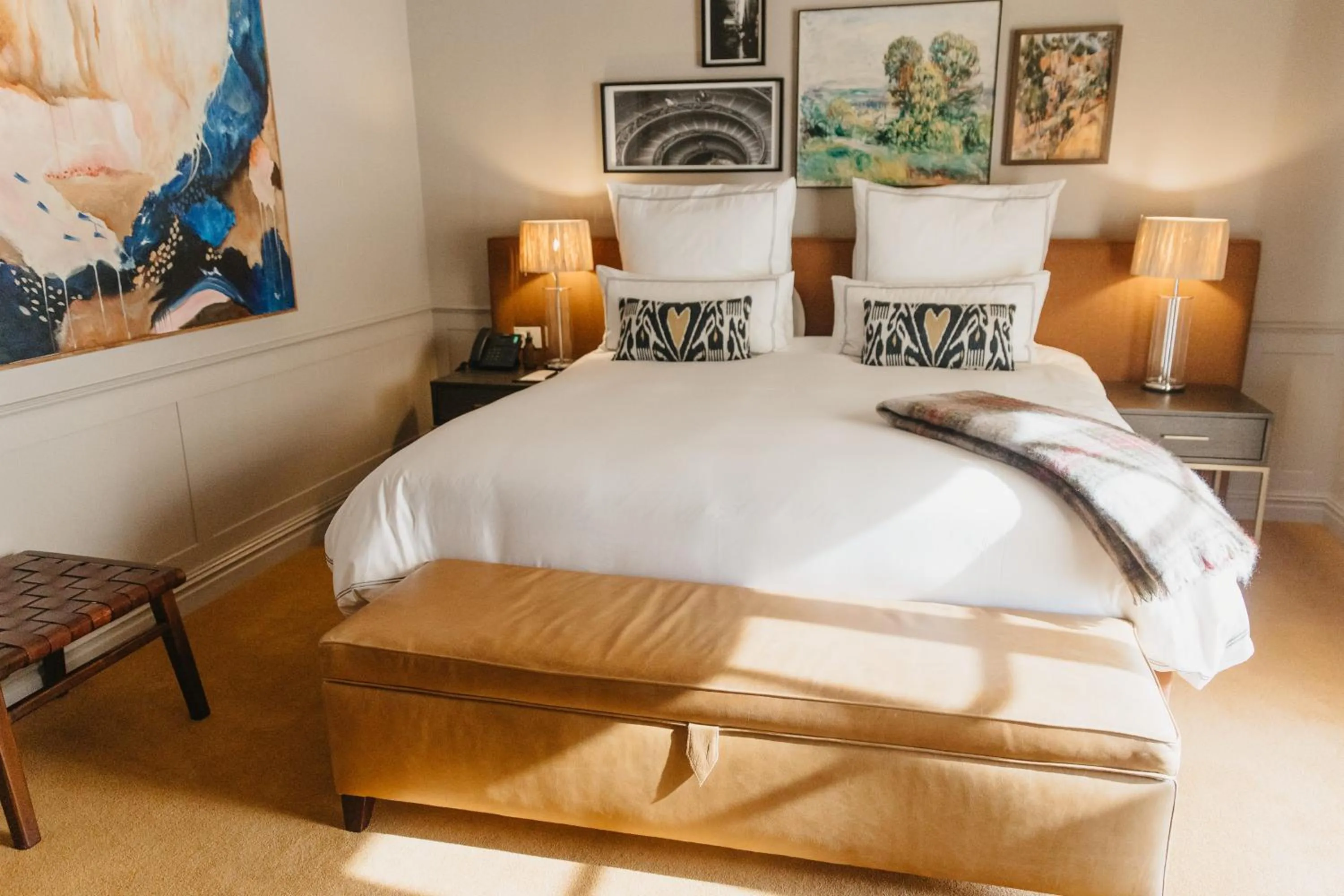 Bed in Erinvale Estate Hotel & Spa