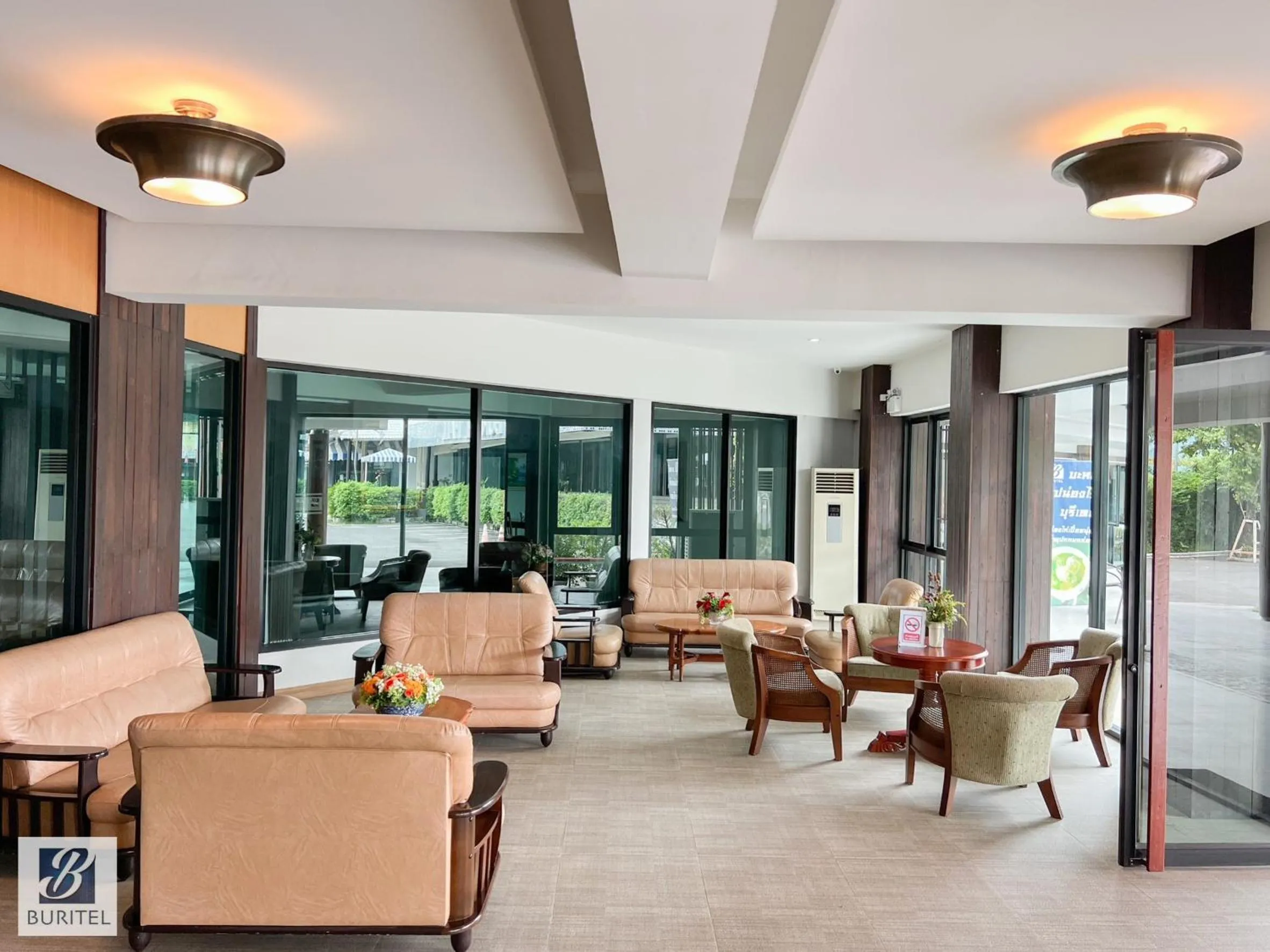 Lobby or reception in Buritel Hotel