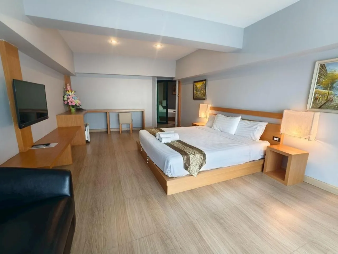 Photo of the whole room, Bed in Buritel Hotel