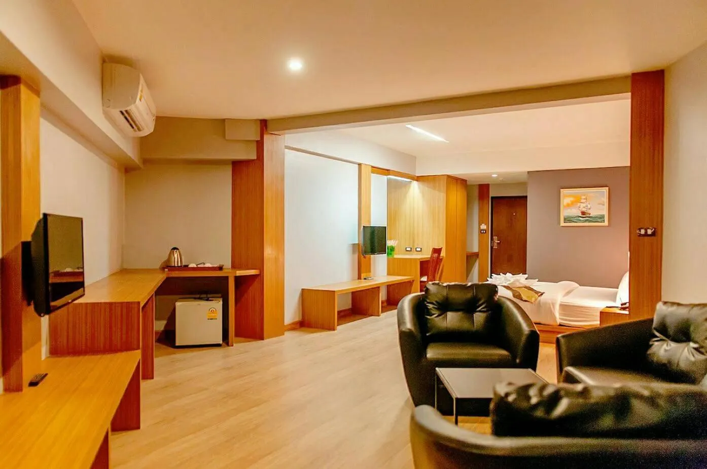 Seating area in Buritel Hotel