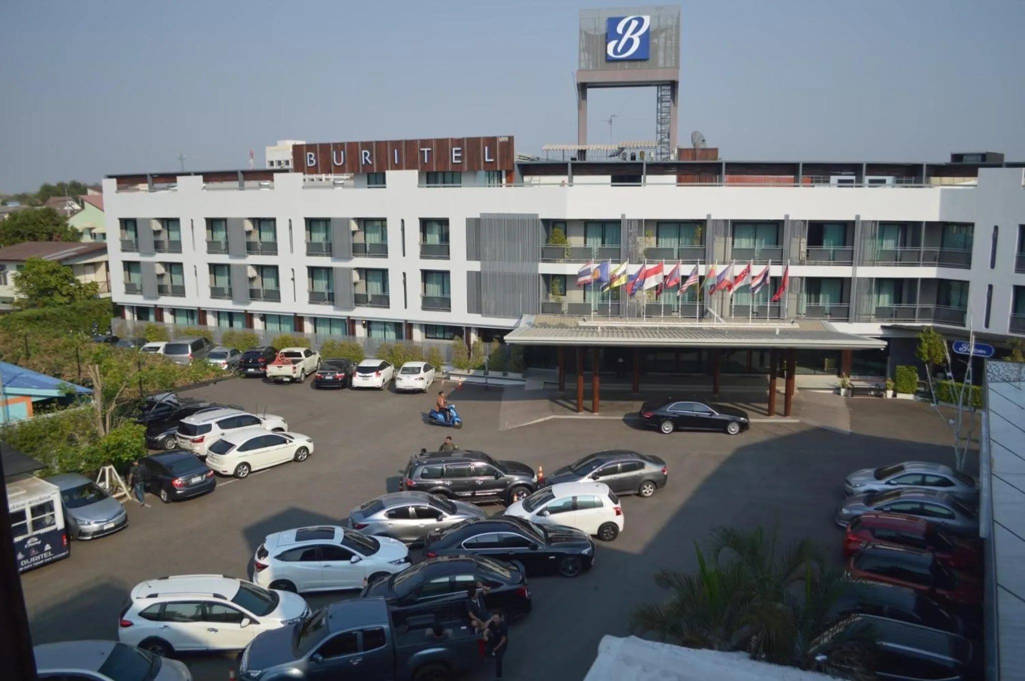 Parking in Buritel Hotel
