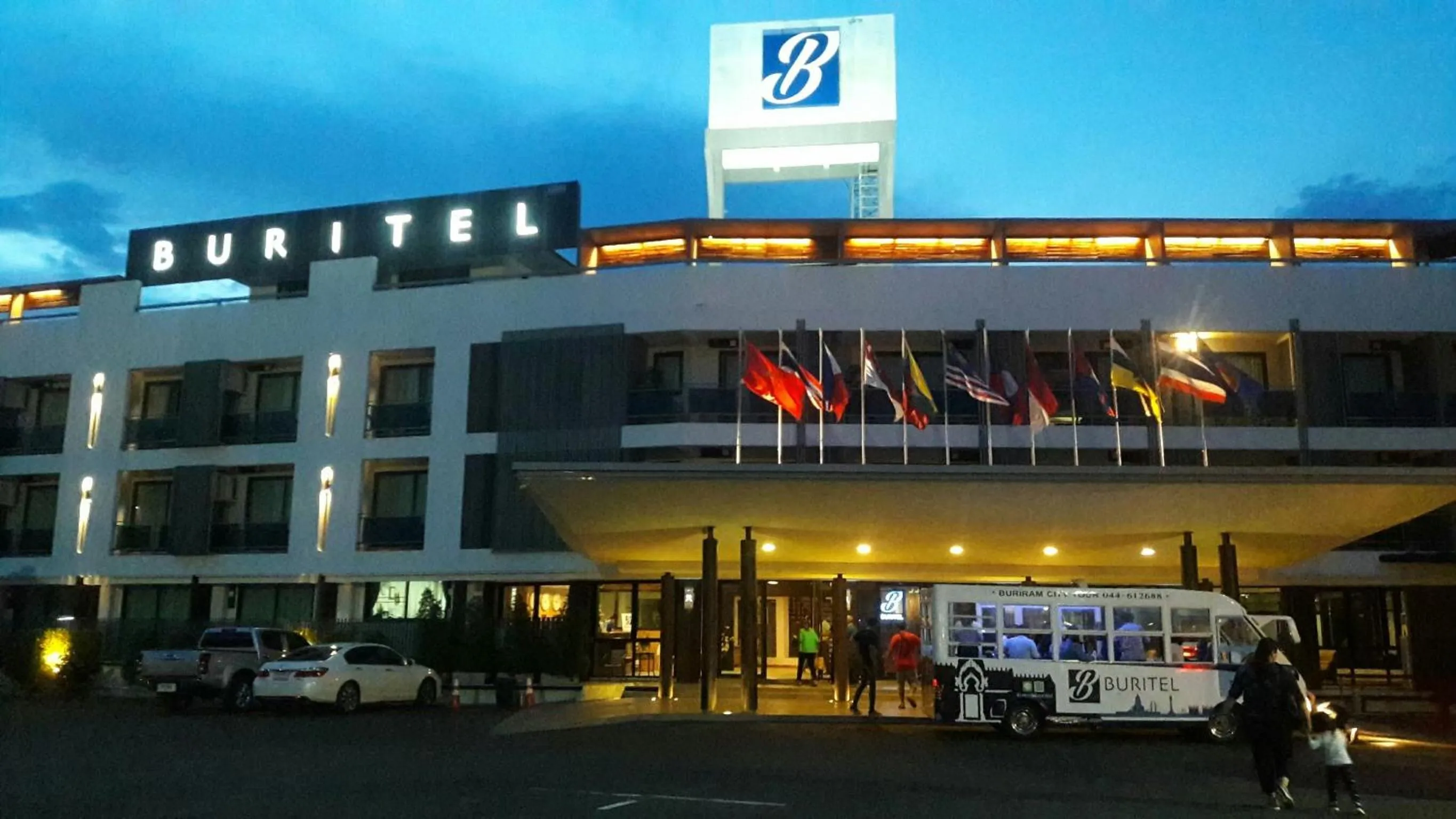 Property building in Buritel Hotel