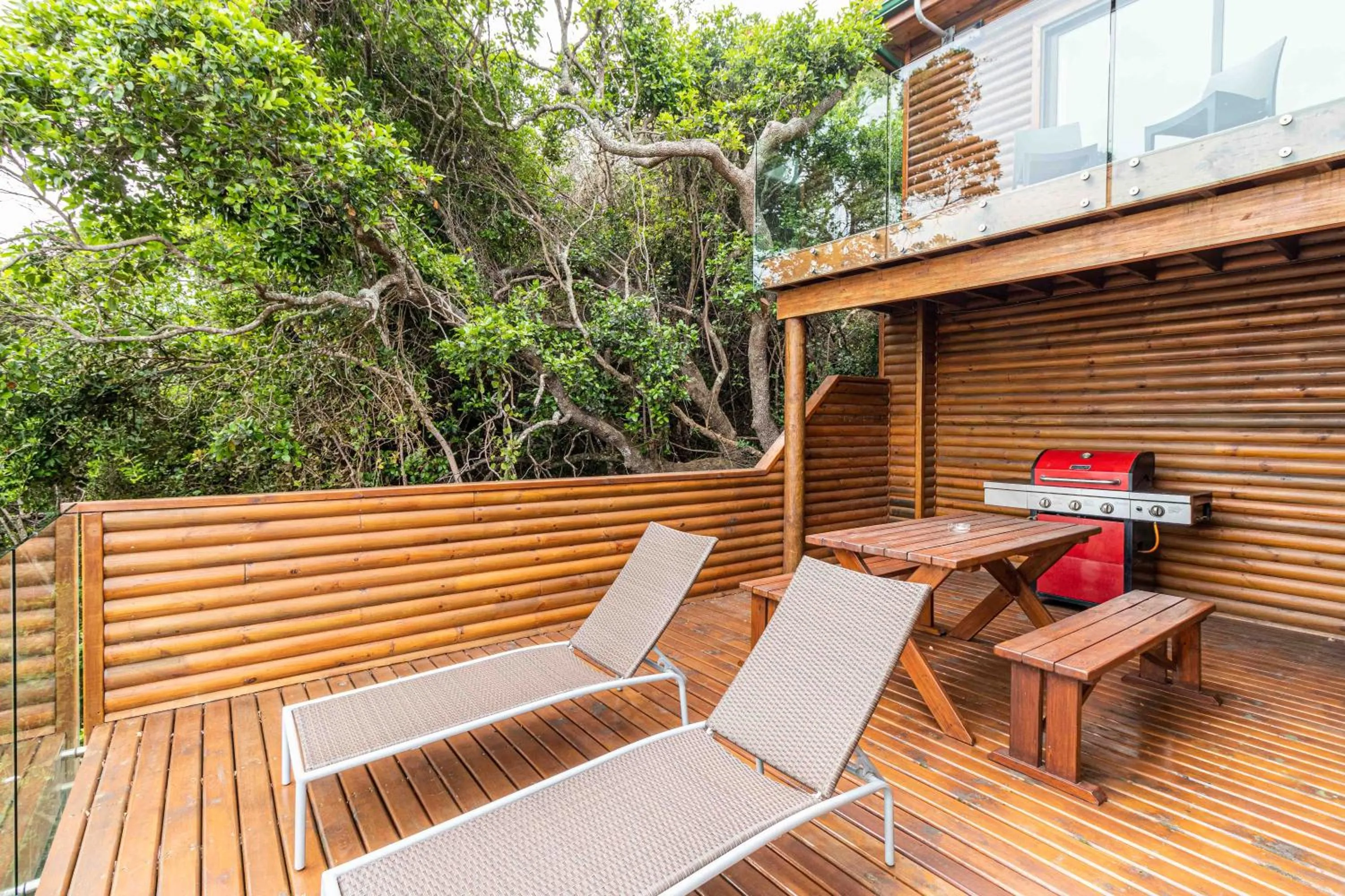 Patio in Boardwalk Lodge – Self-Catering