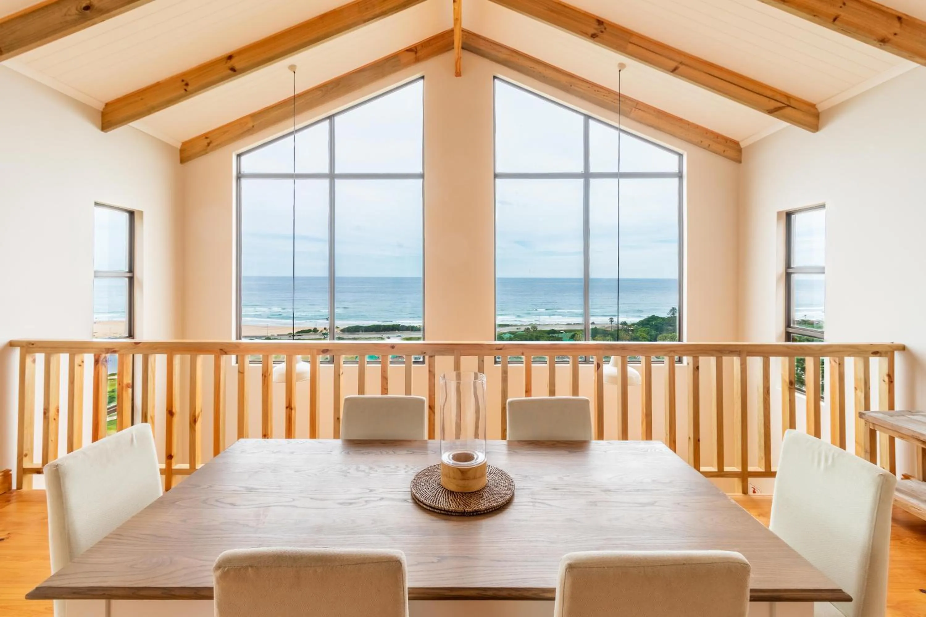 Seating area in Boardwalk Lodge – Self-Catering