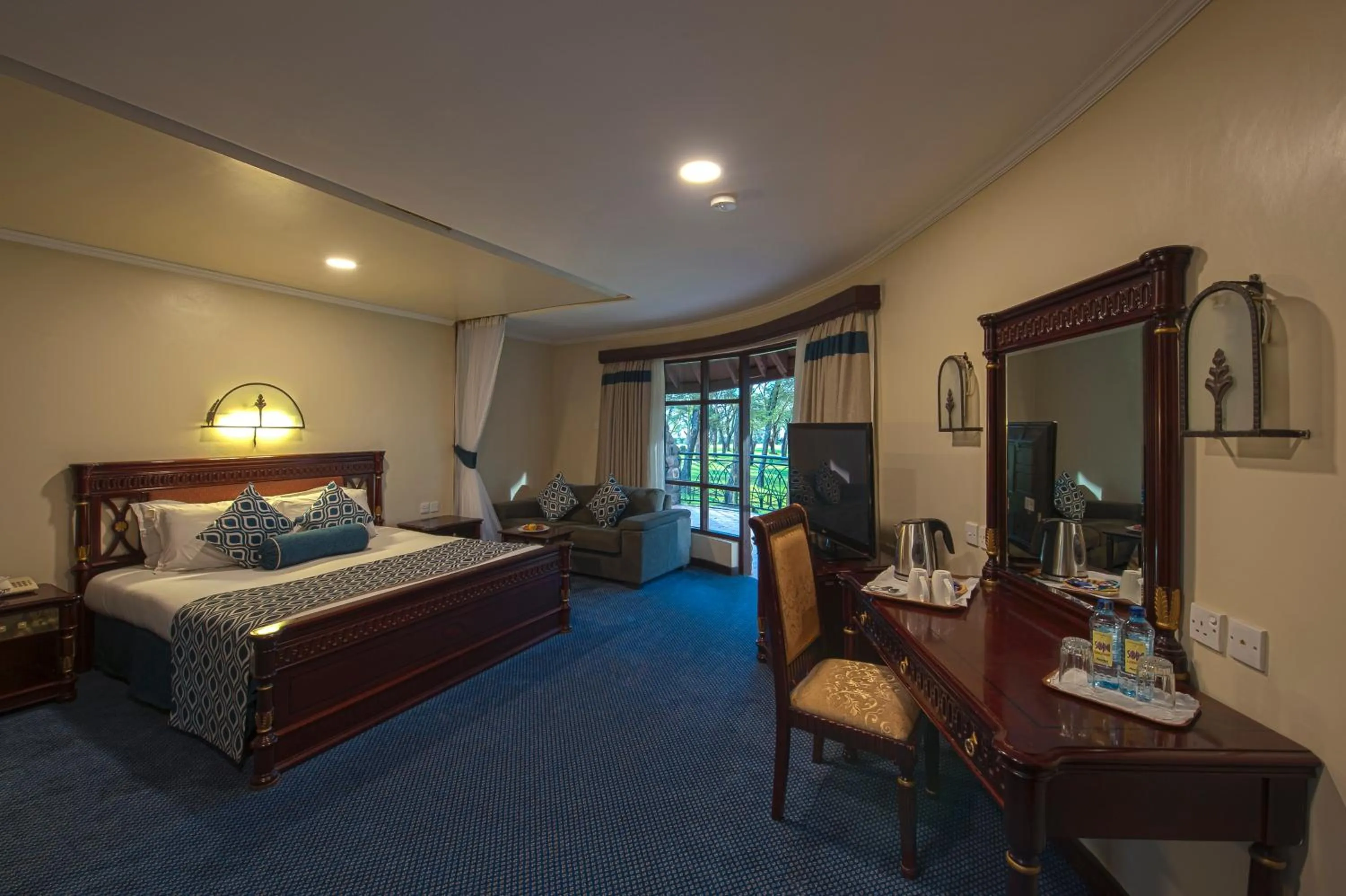 Photo of the whole room, Bed in Lake Naivasha Sopa Resort