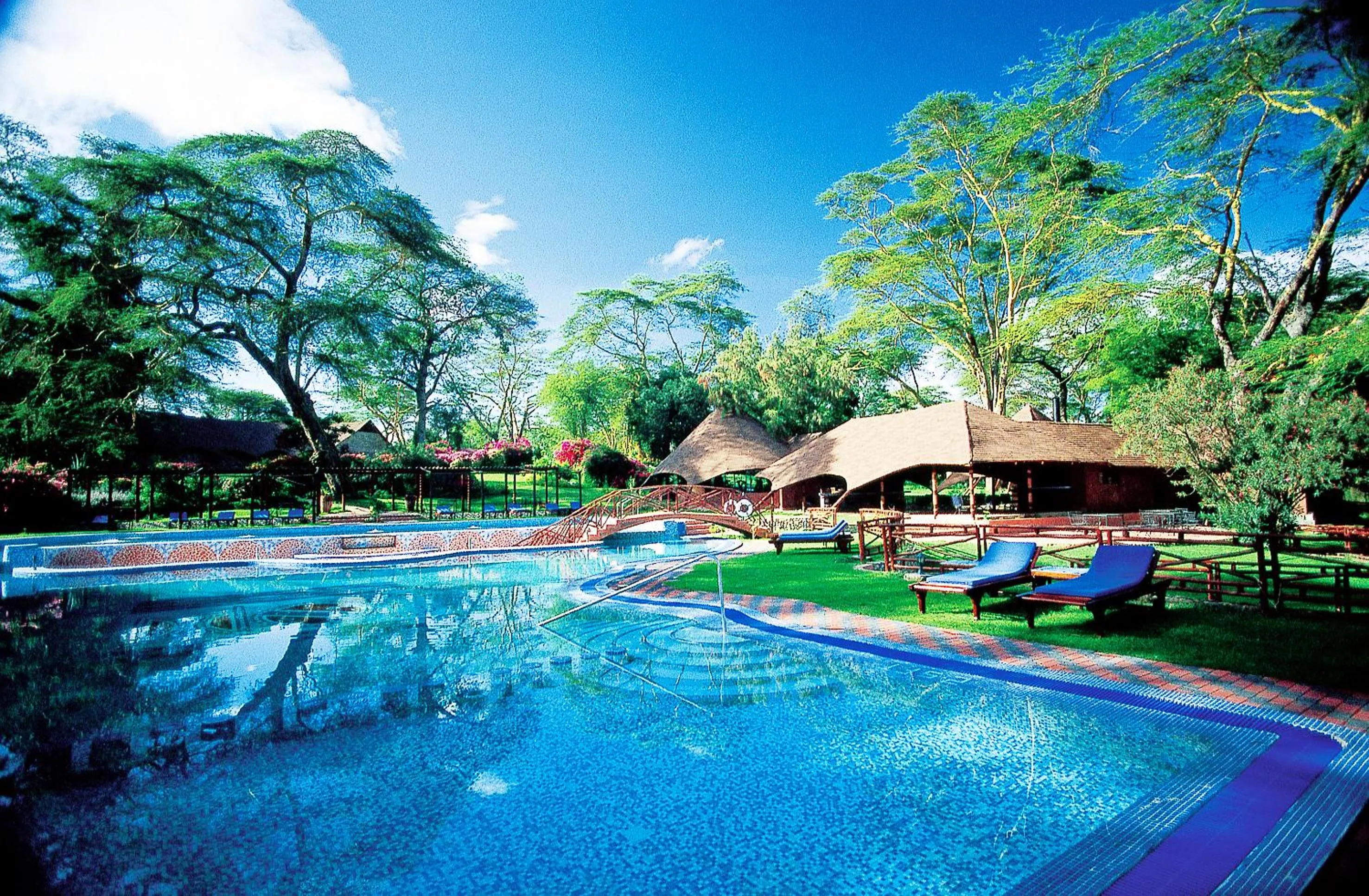 Swimming pool in Lake Naivasha Sopa Resort