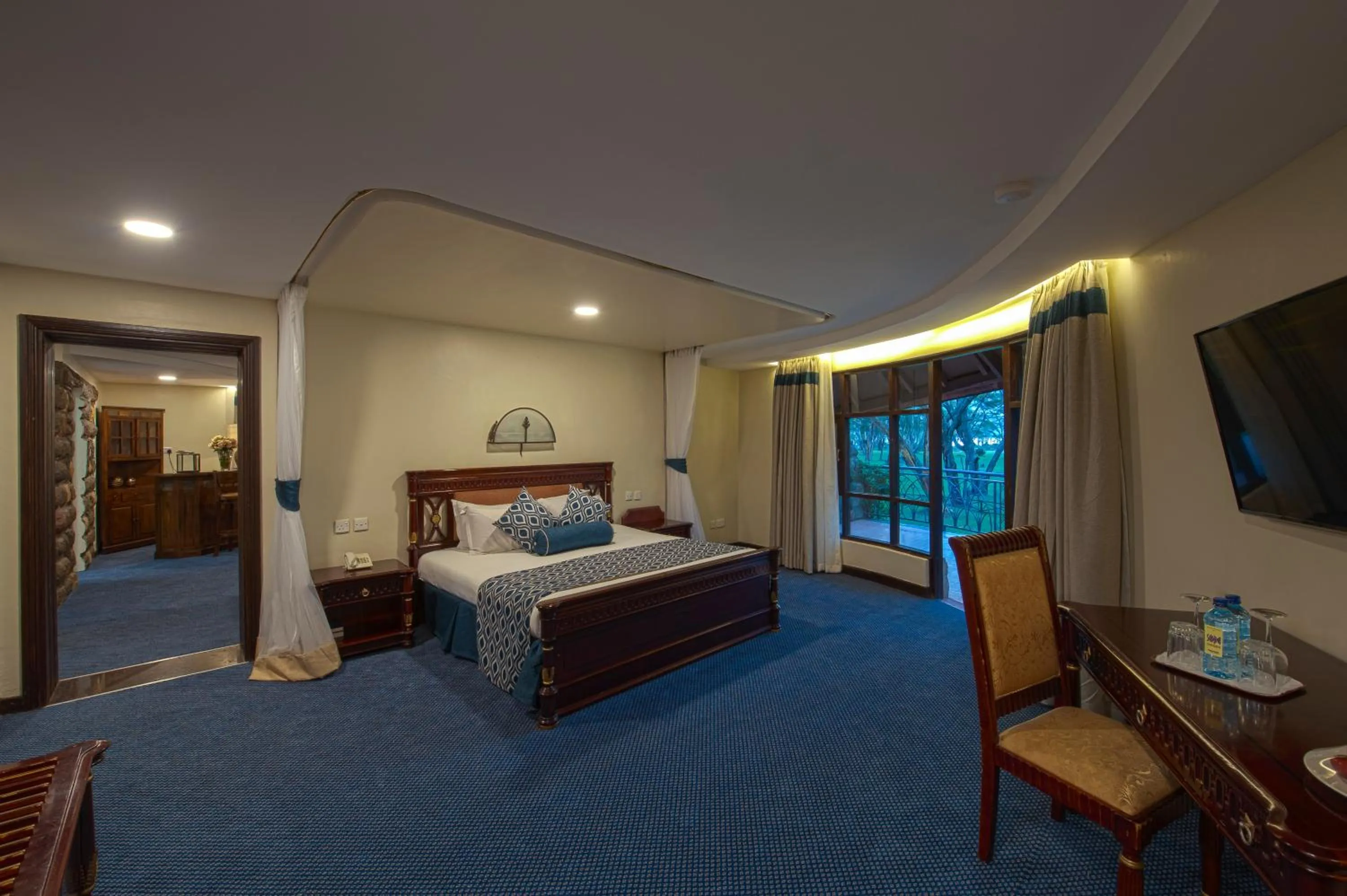 Photo of the whole room, Bed in Lake Naivasha Sopa Resort