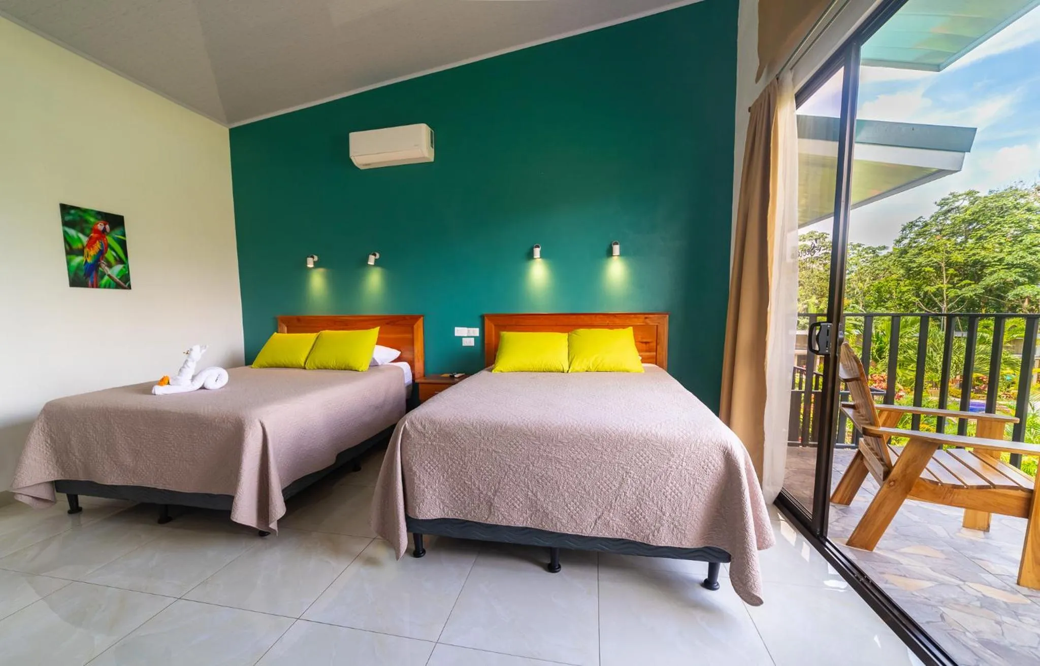 Bed in Hotel Secreto La Fortuna