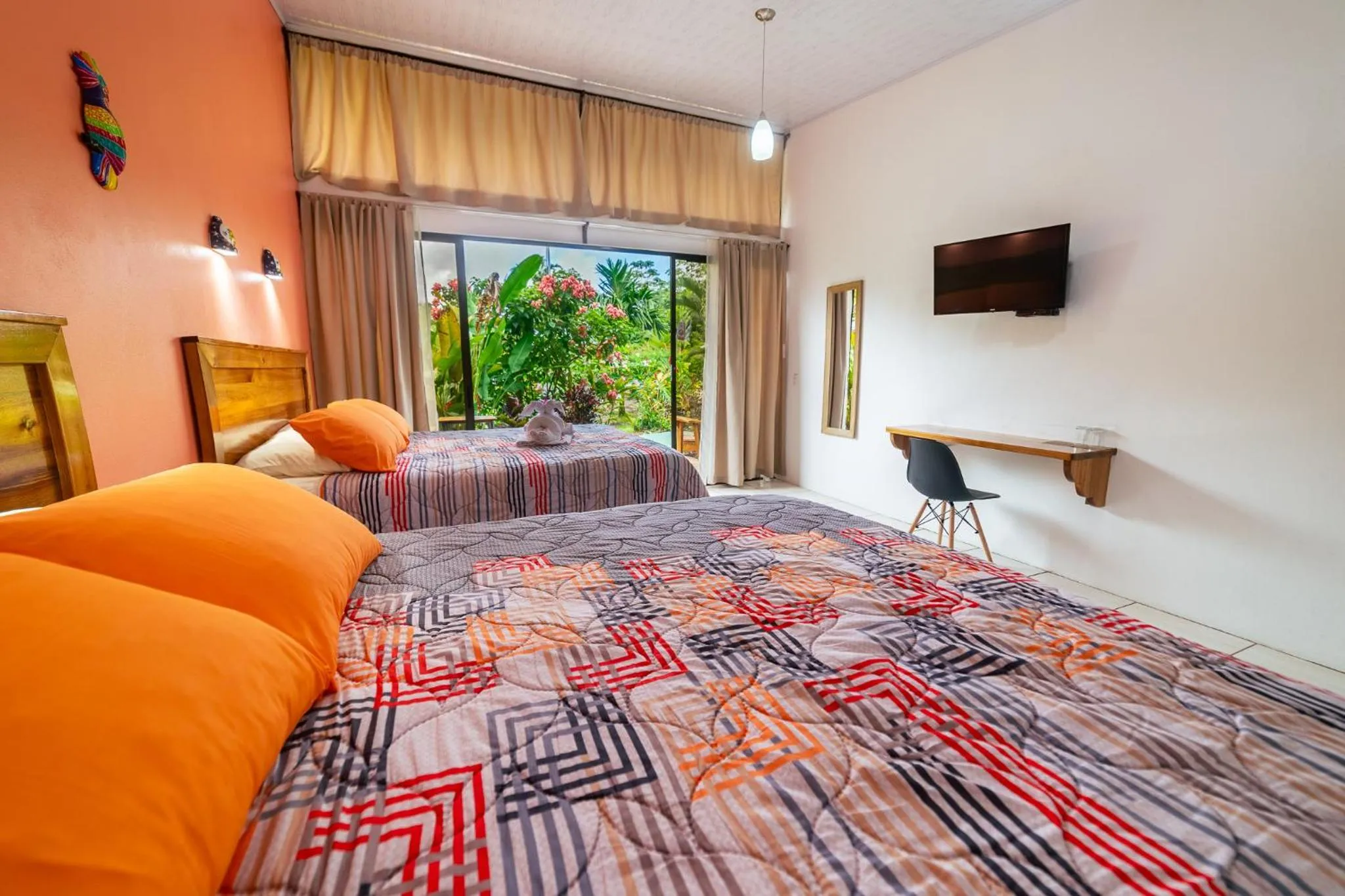 Bed in Hotel Secreto La Fortuna