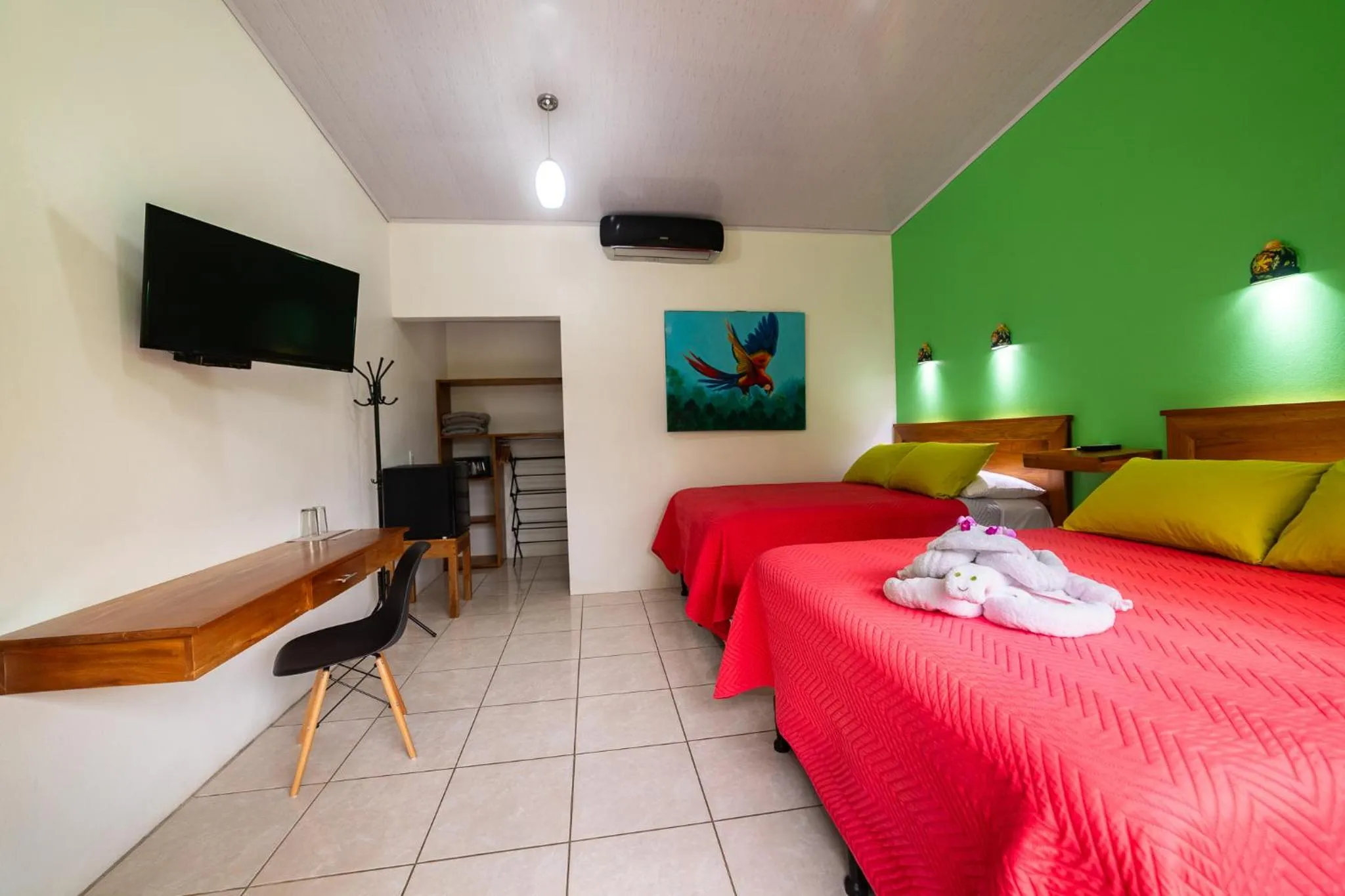 Bed in Hotel Secreto La Fortuna