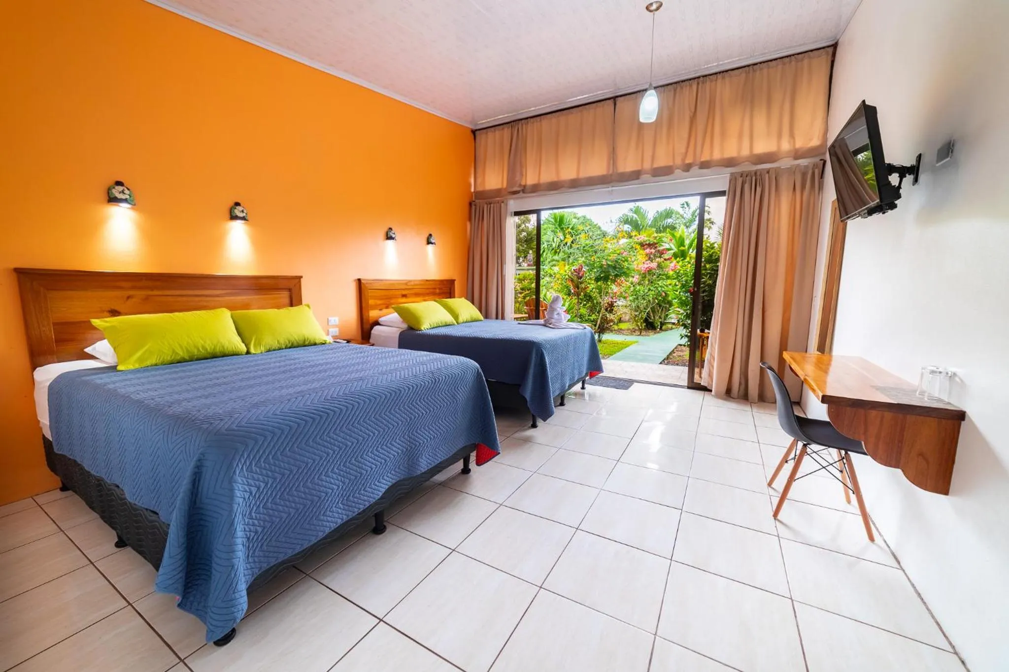 Bed in Hotel Secreto La Fortuna