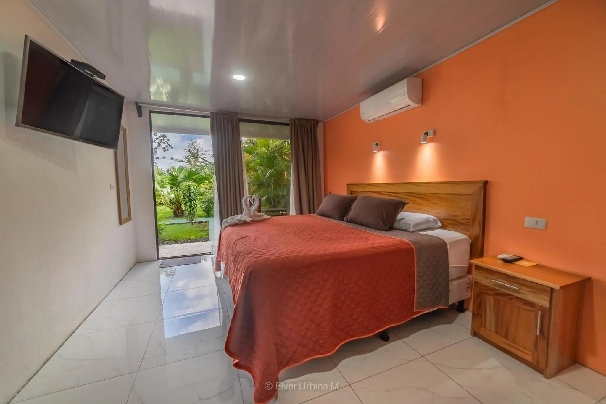 Bed in Hotel Secreto La Fortuna