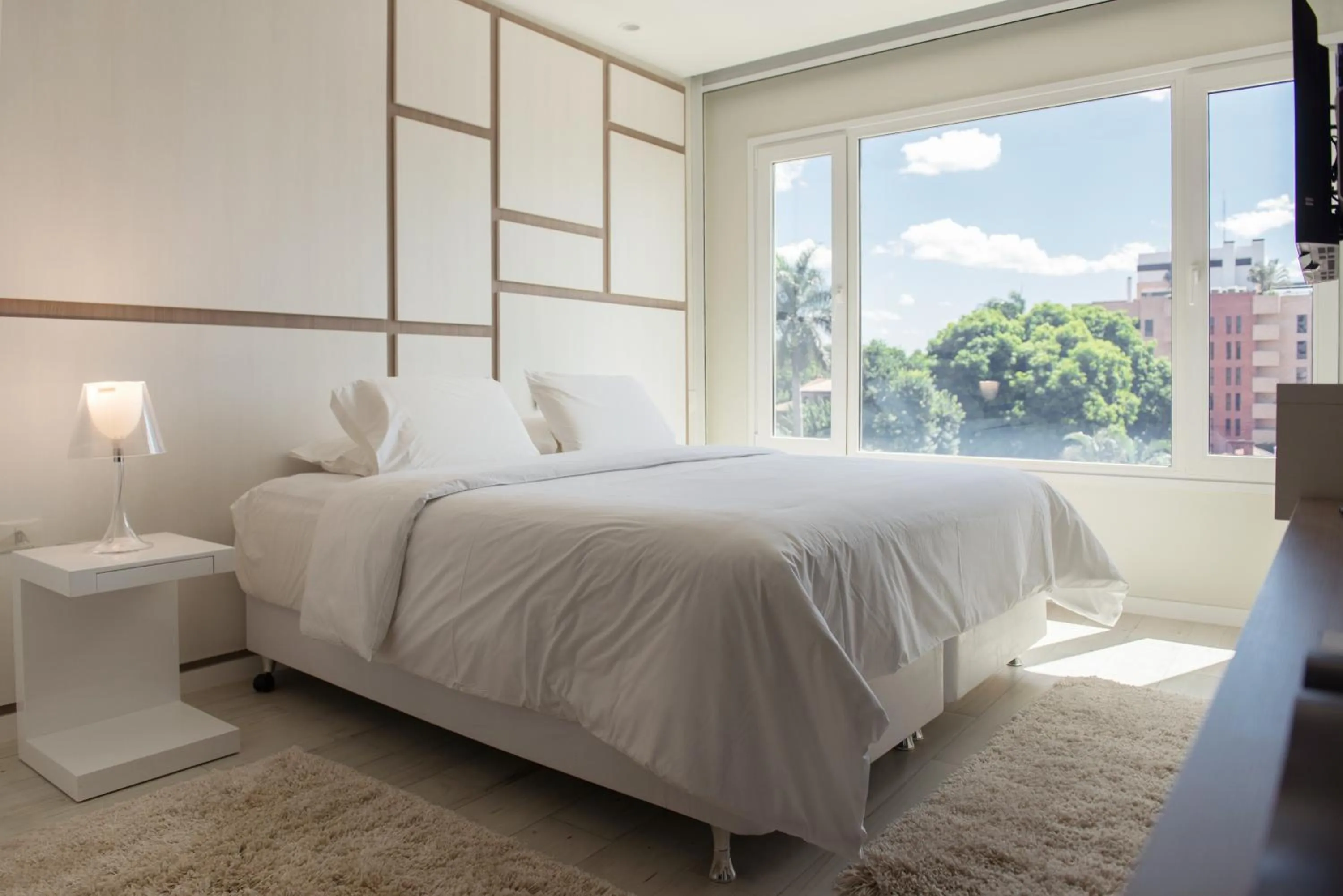 Bed in Hub Hotel Asuncion