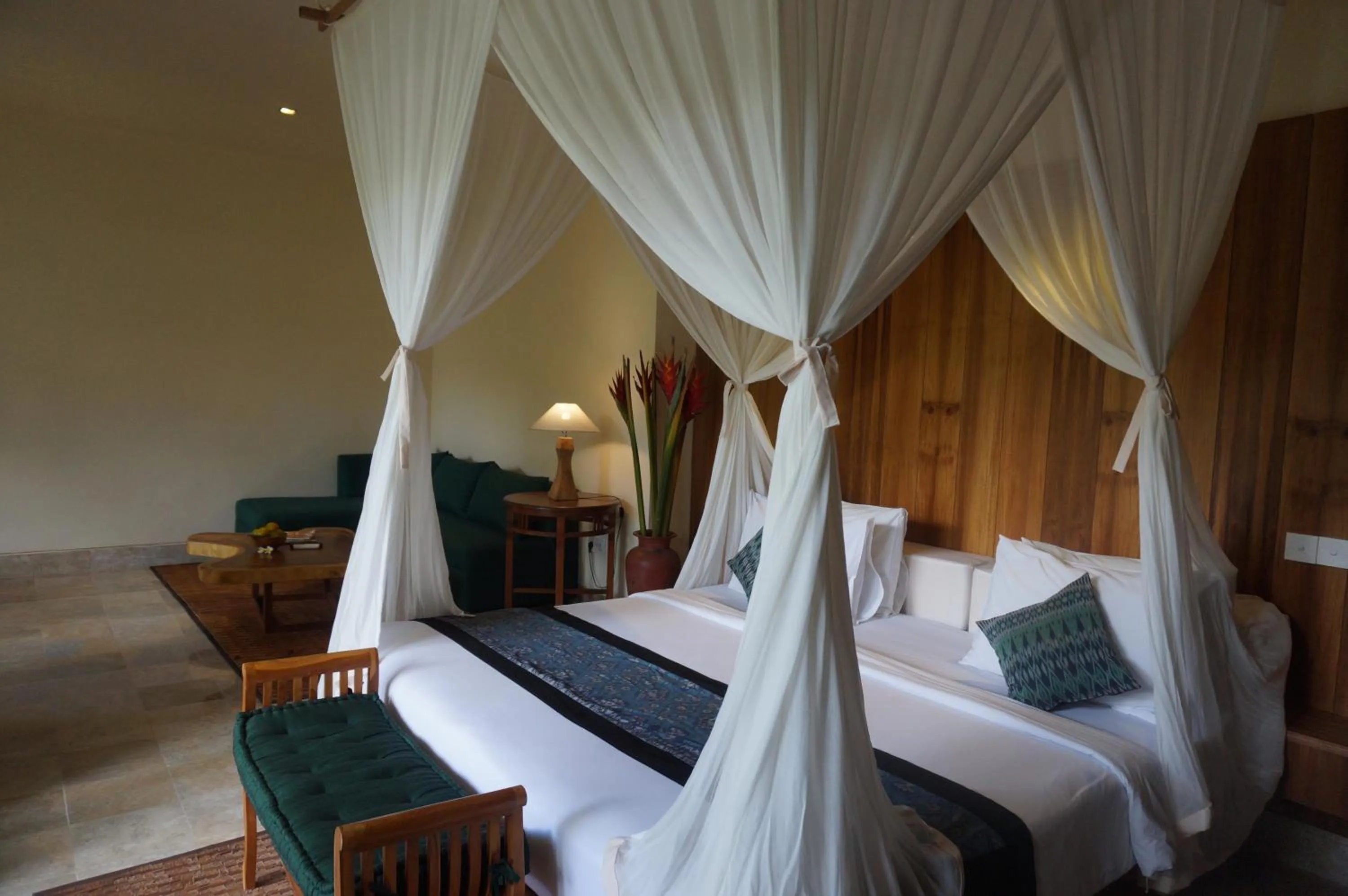 Seating area, Bed in Sapodilla Ubud