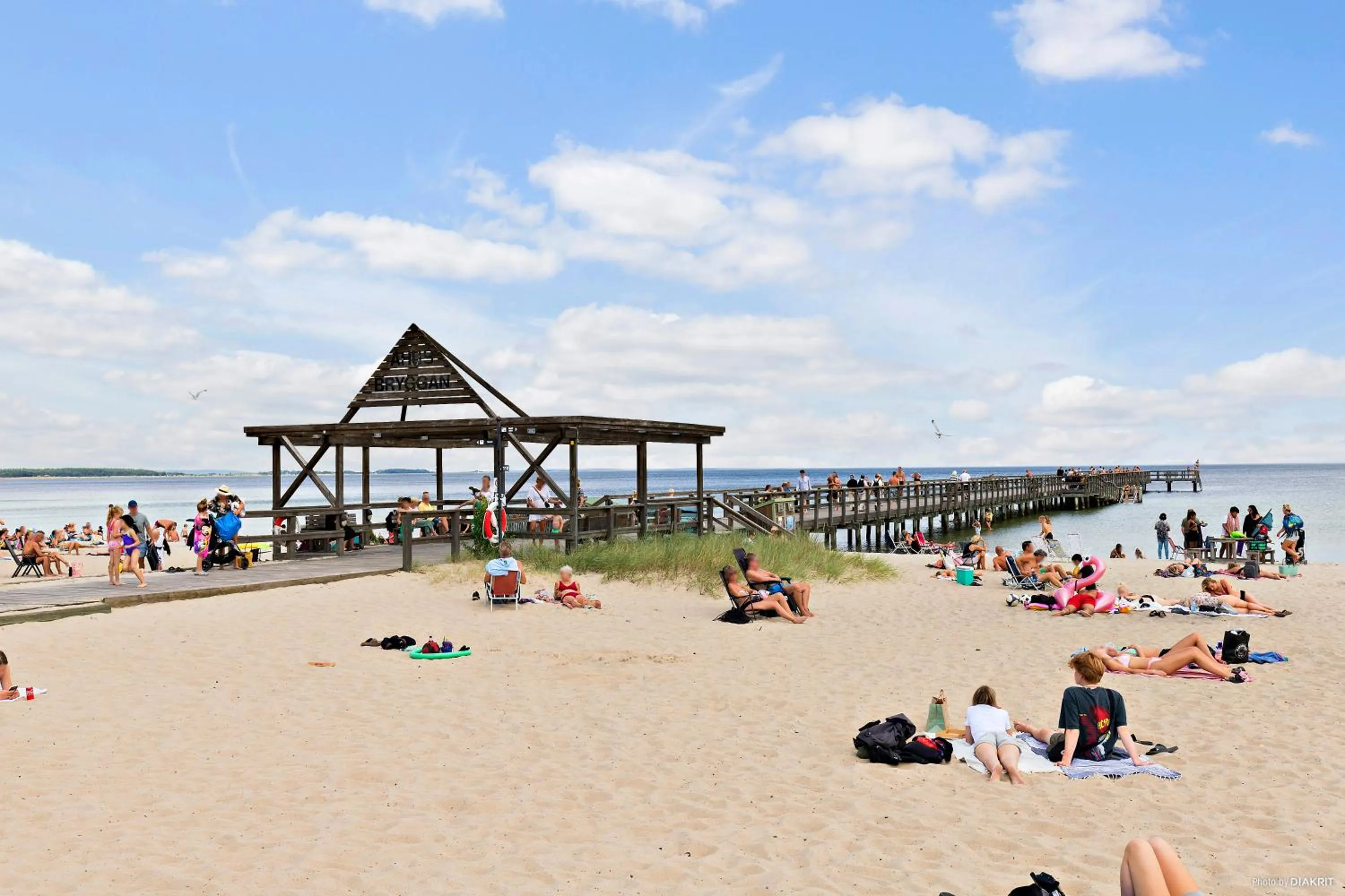 Beach in First Camp Åhus-Kristianstad