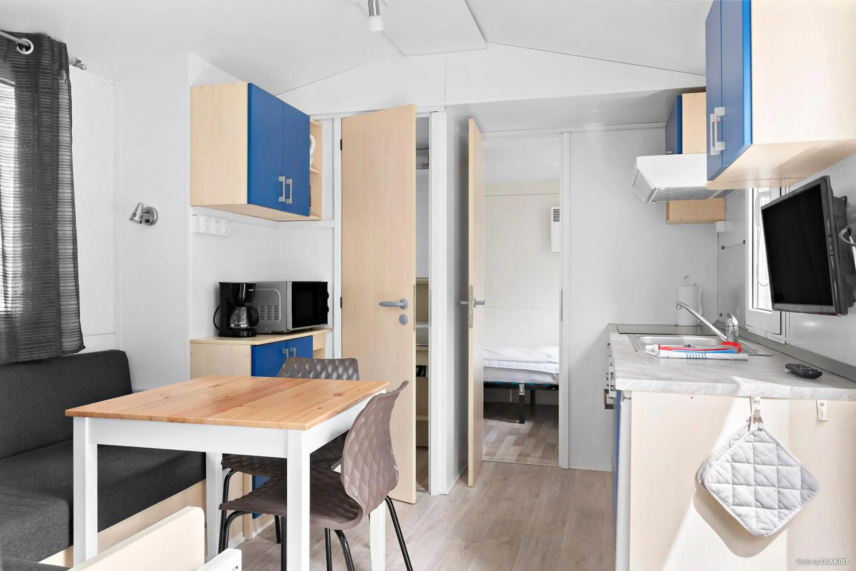 Kitchen or kitchenette in First Camp Åhus-Kristianstad