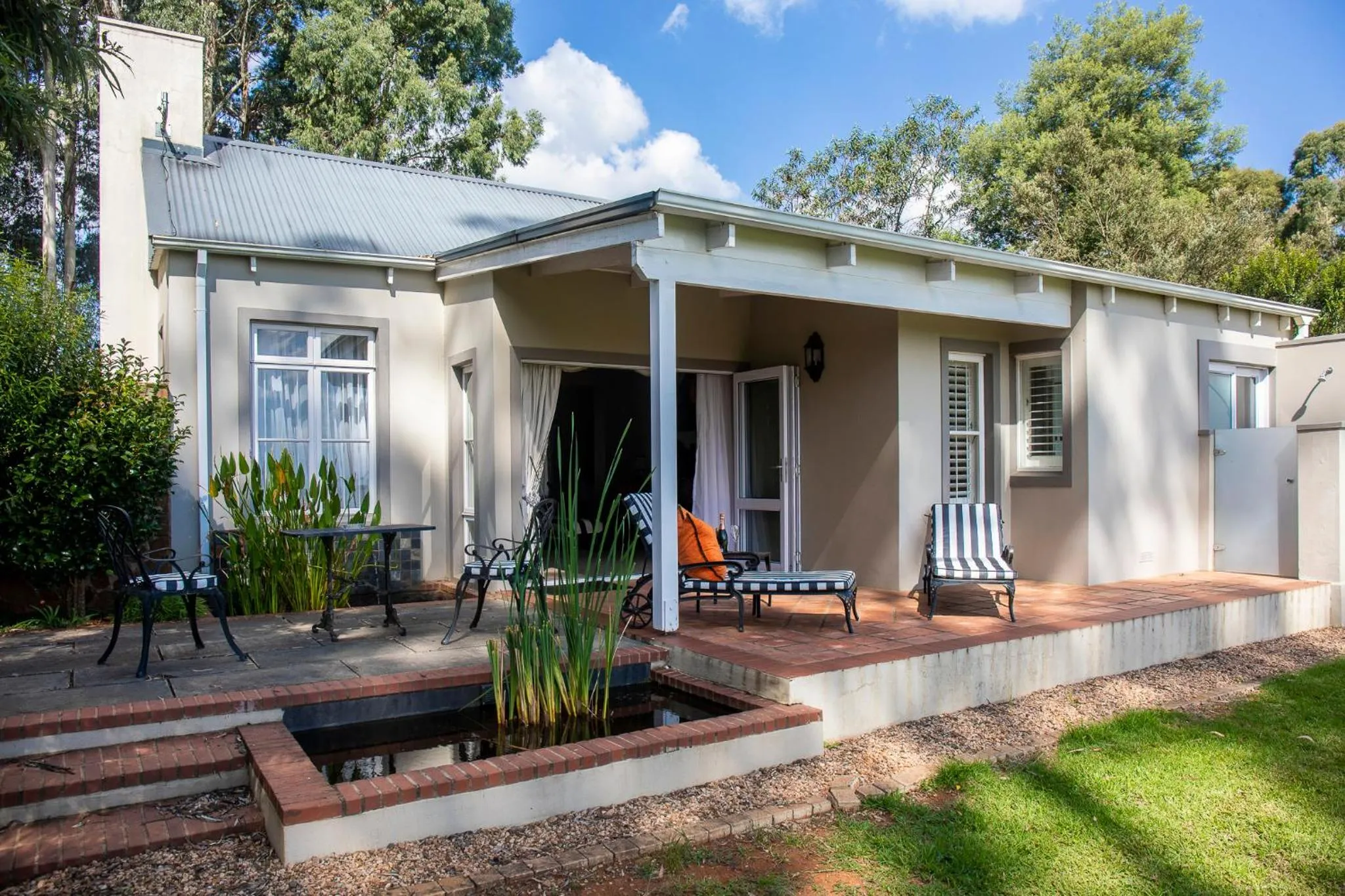 Patio in Fordoun Hotel and Spa