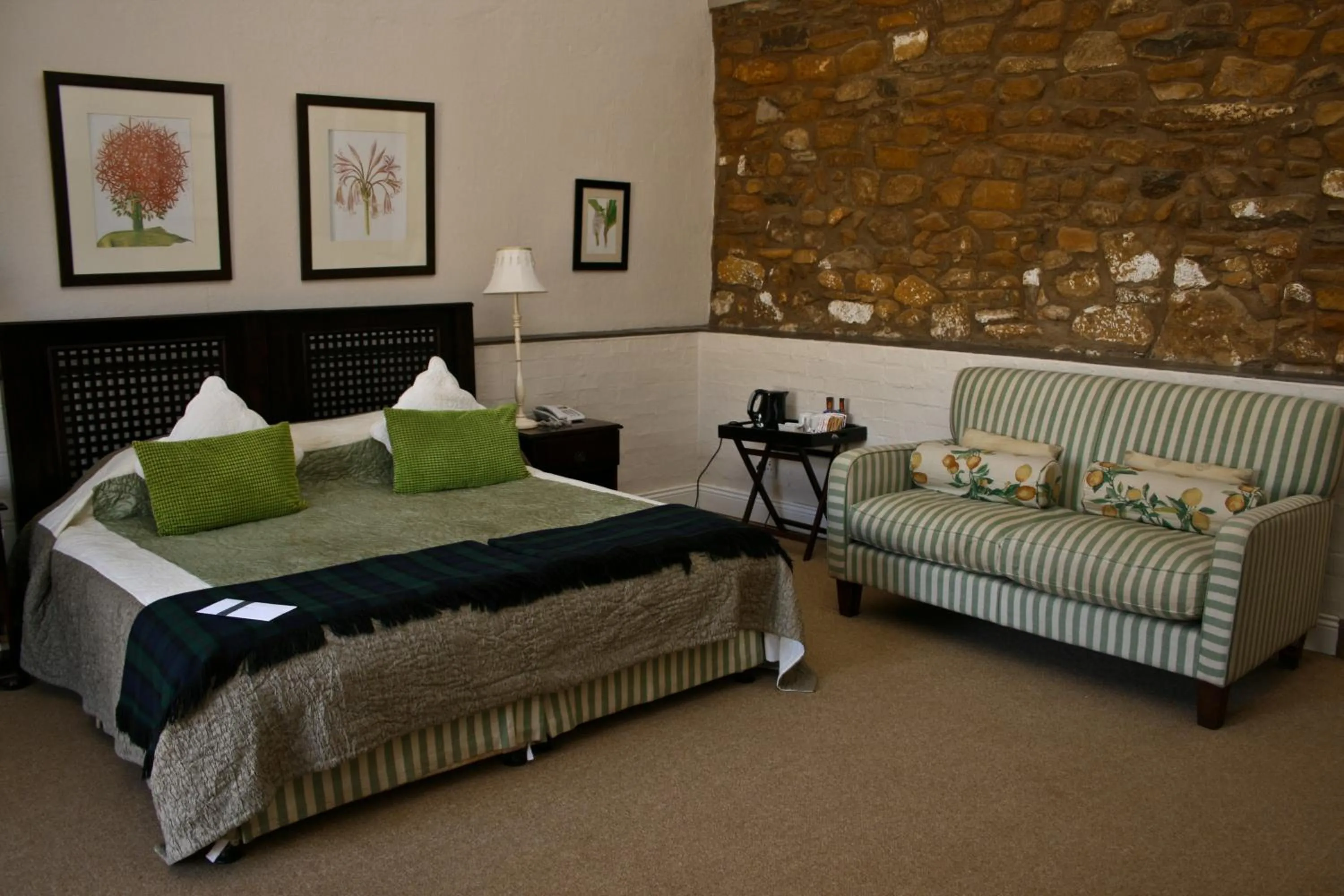 Decorative detail, Bed in Fordoun Hotel and Spa