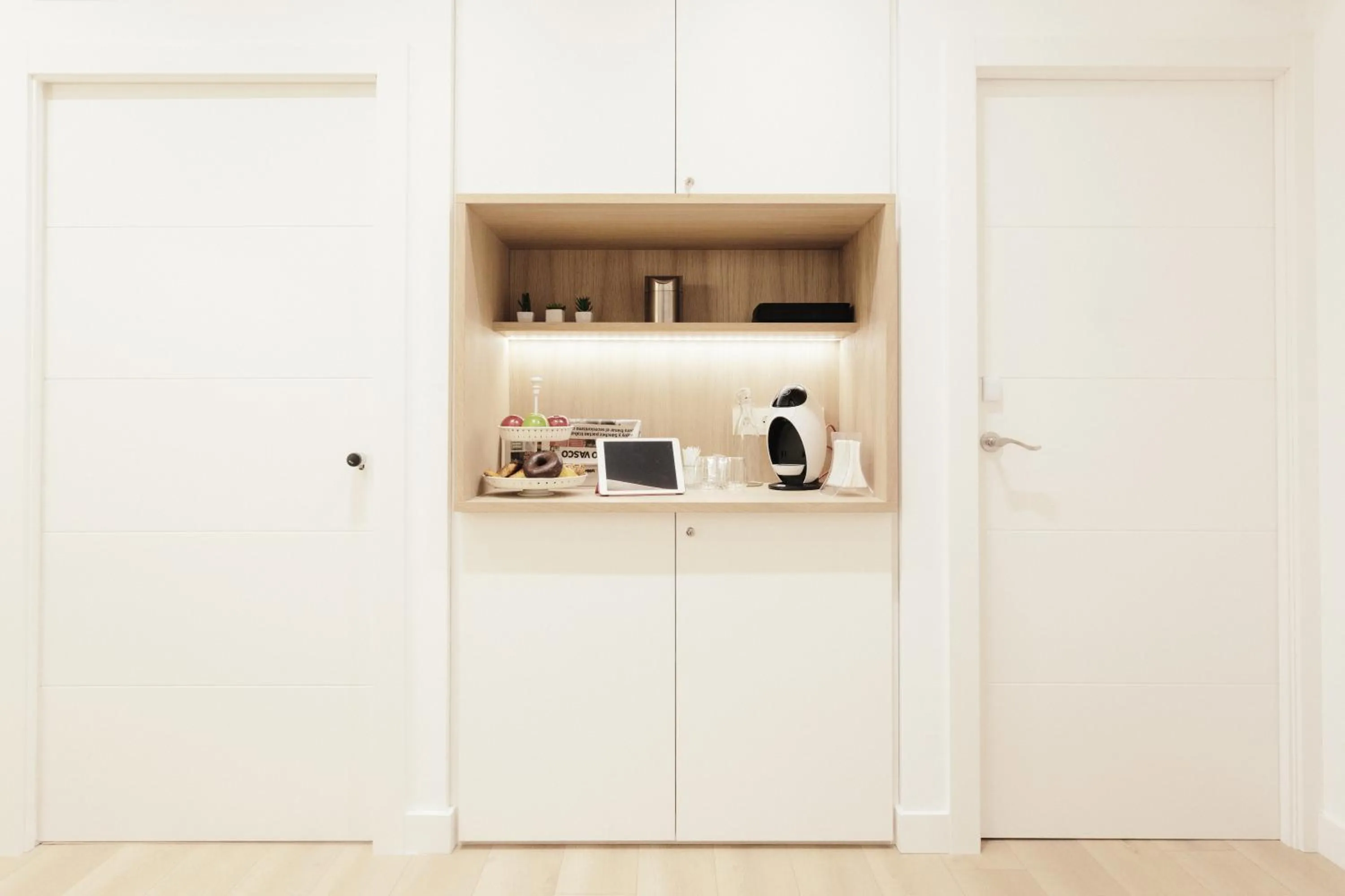 Kitchen or kitchenette in Pension Del Mar