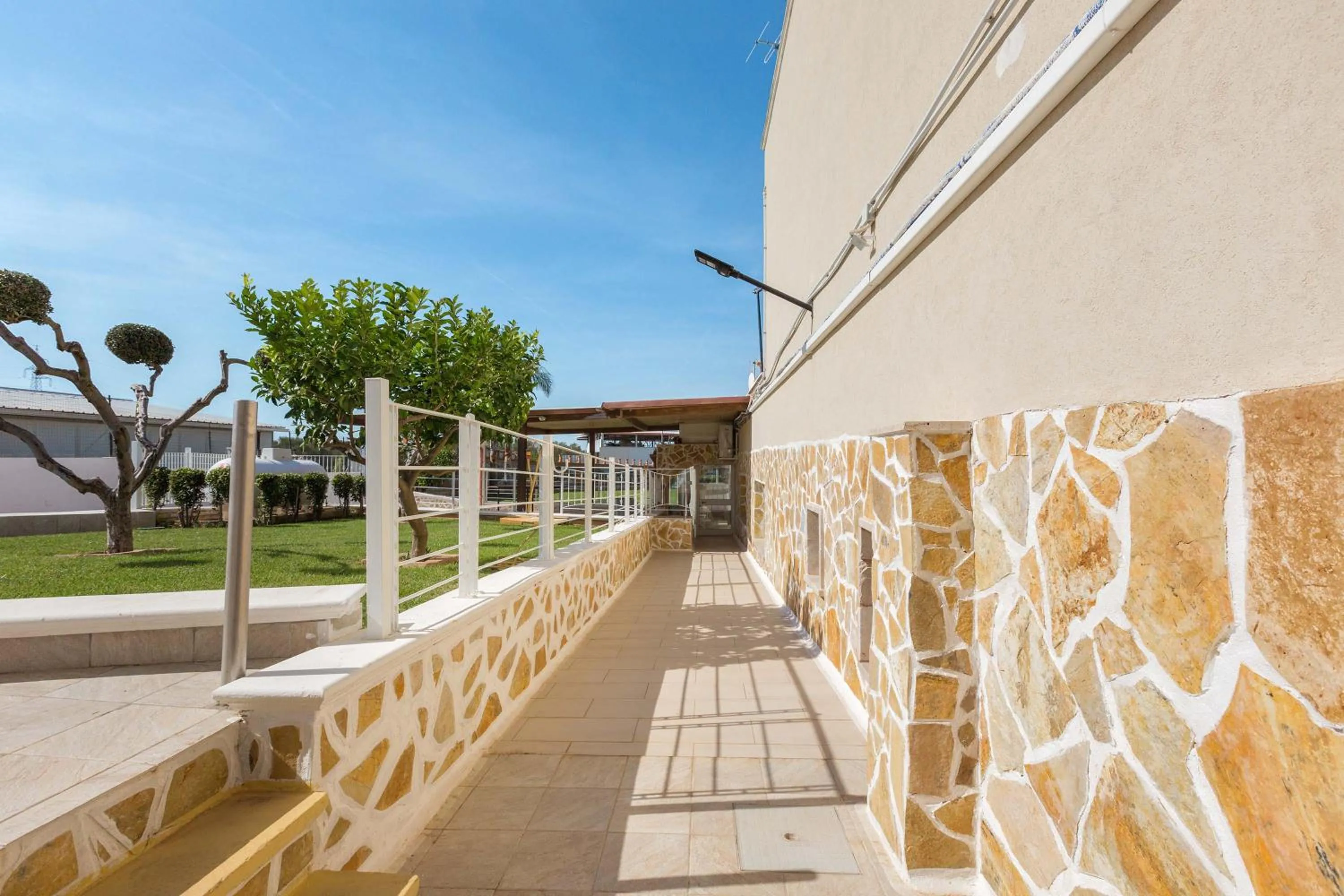 Garden view in Re Sole Resort&Spa