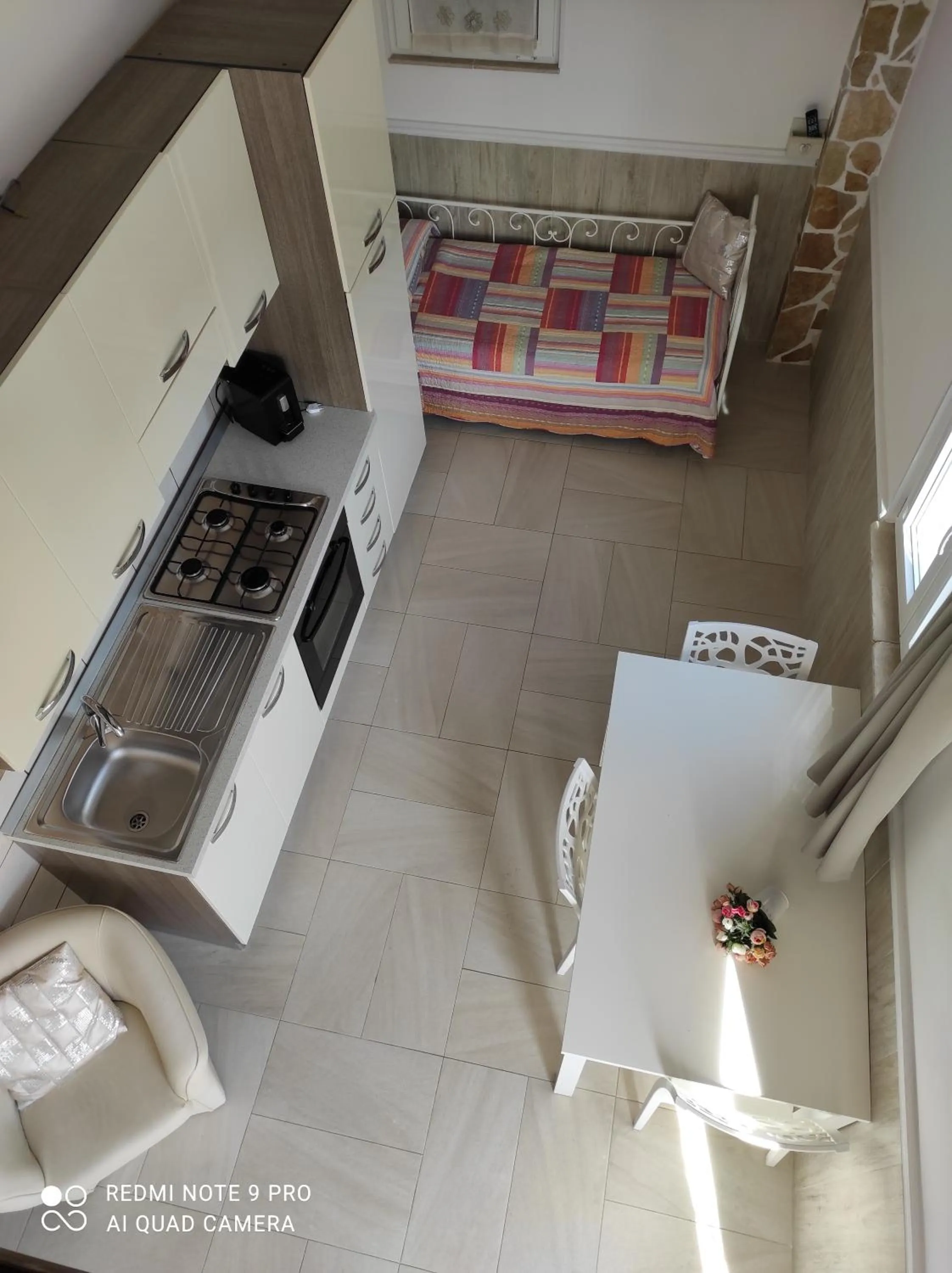 Kitchen or kitchenette, Bed in Re Sole Resort&Spa