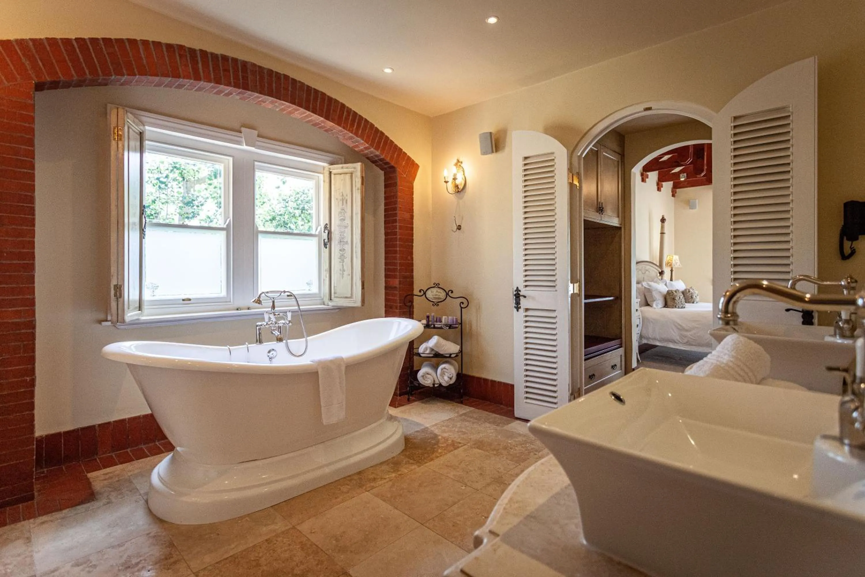 Bathroom in Franschhoek Country House & Villas