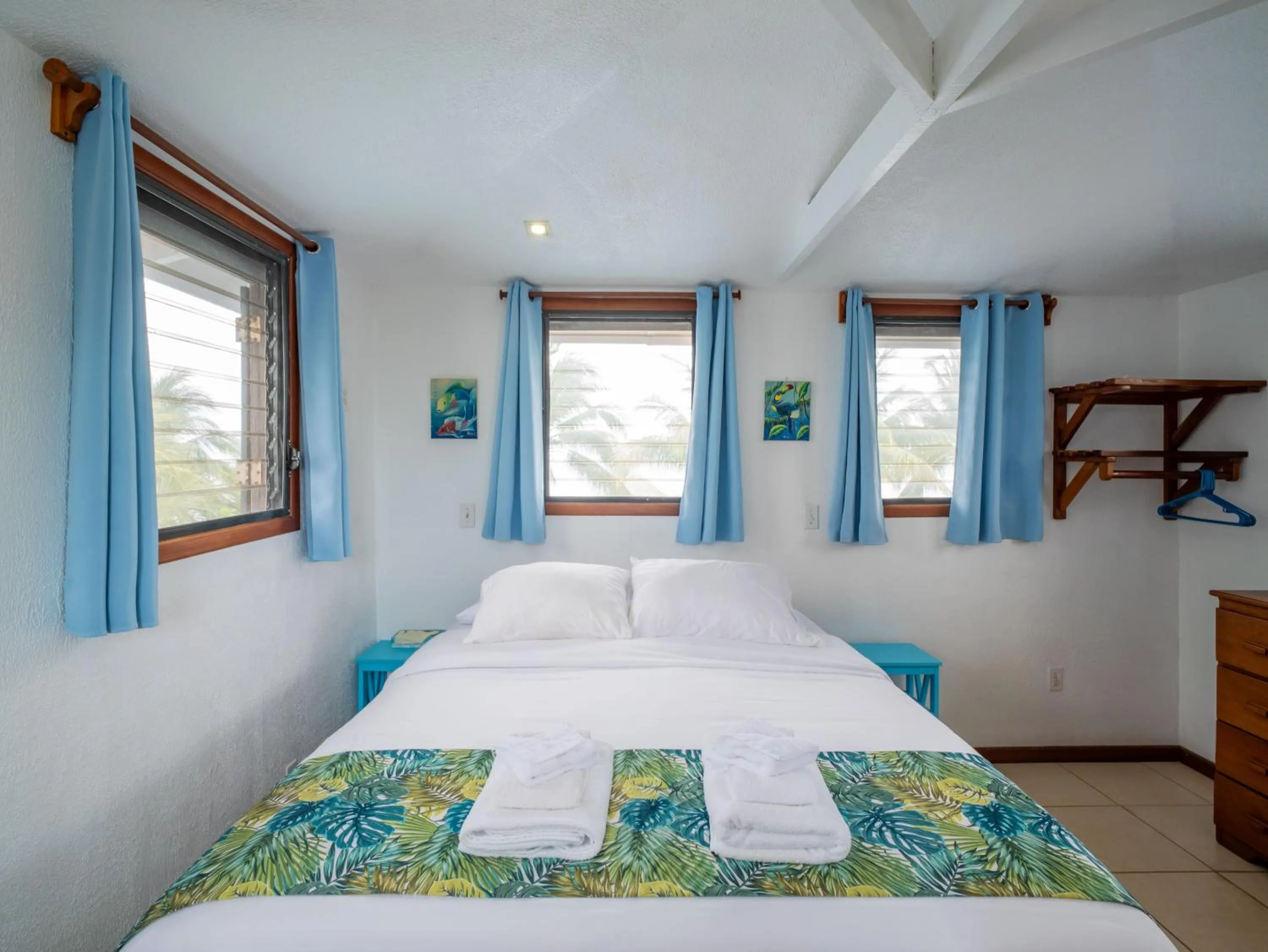 Bed in Maya Beach Hotel