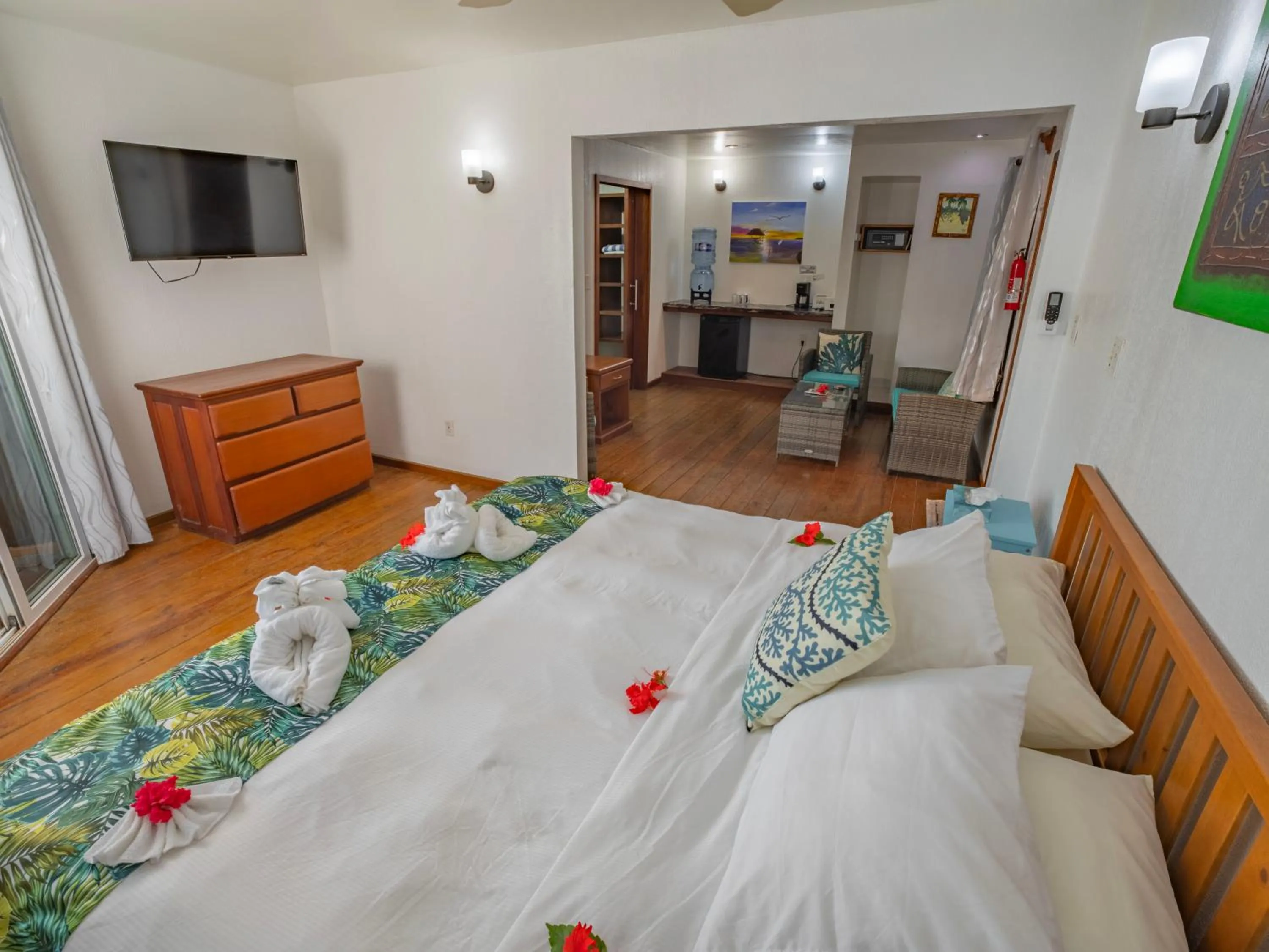 Property building, Bed in Maya Beach Hotel