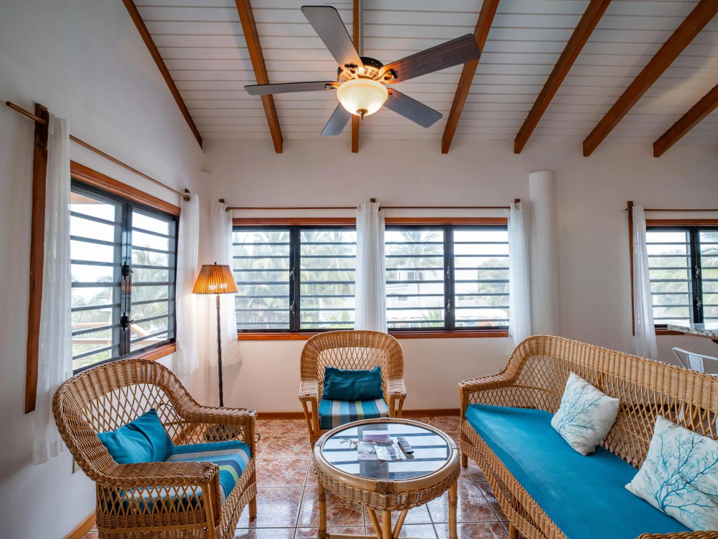 Living room in Maya Beach Hotel
