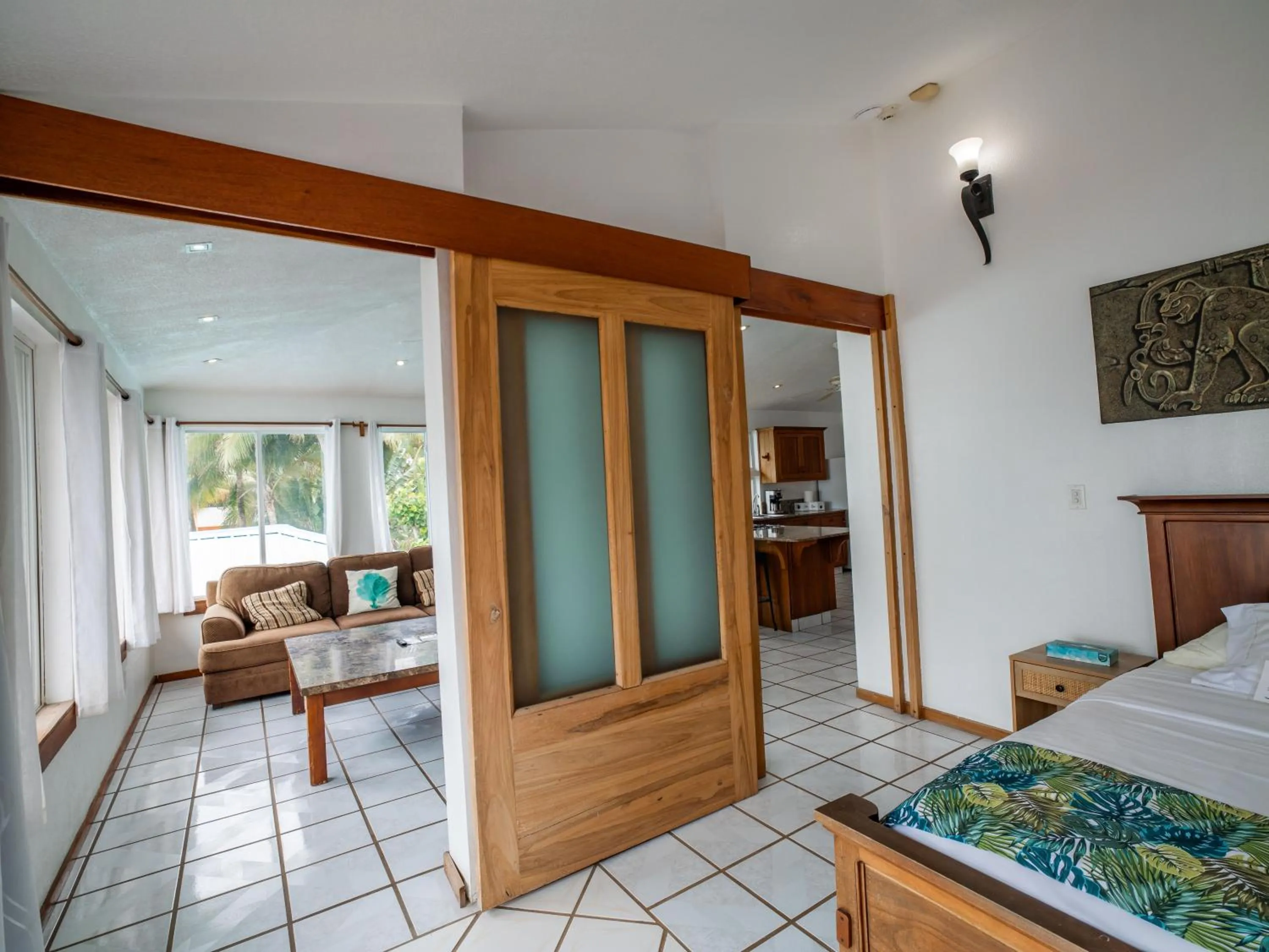 View (from property/room), Bed in Maya Beach Hotel