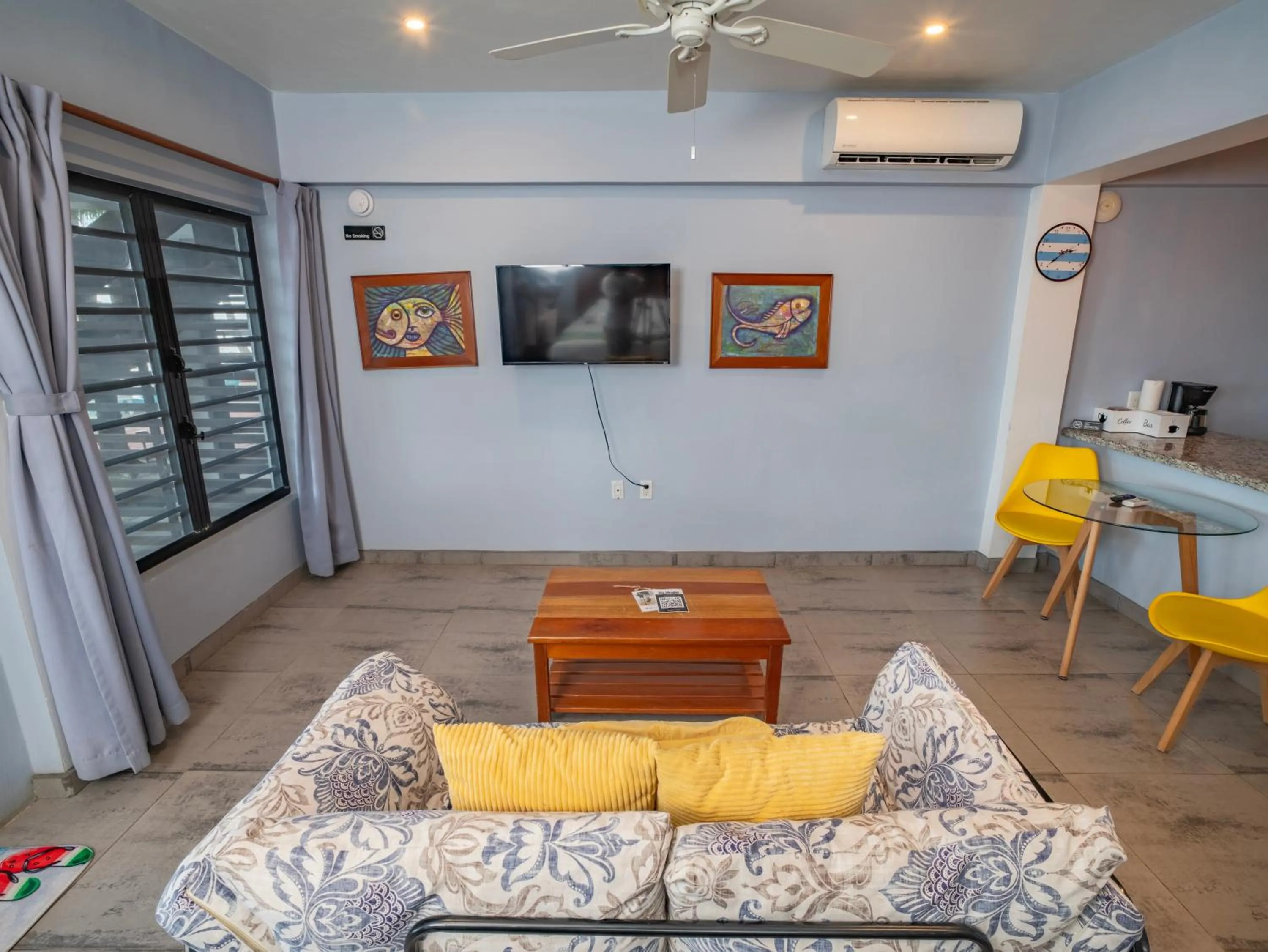 Seating area in Maya Beach Hotel