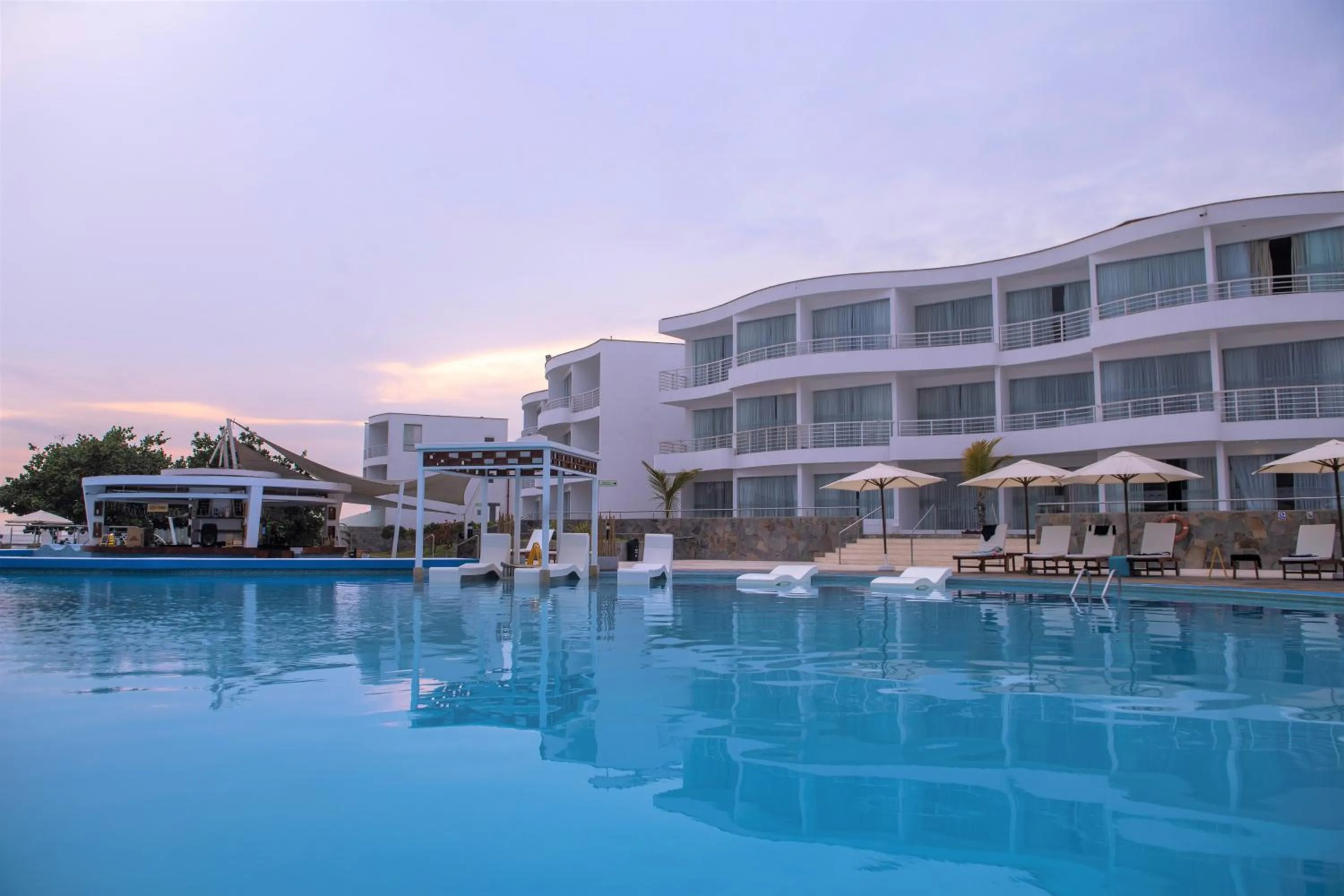 Swimming pool in VPX Hotel