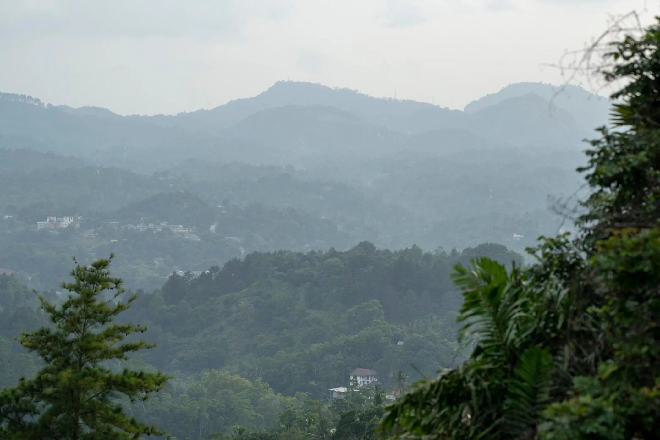 Natural landscape in Melheim Kandy Villas