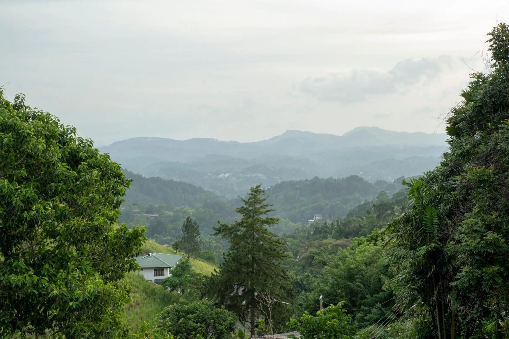 Natural landscape in Melheim Kandy Villas